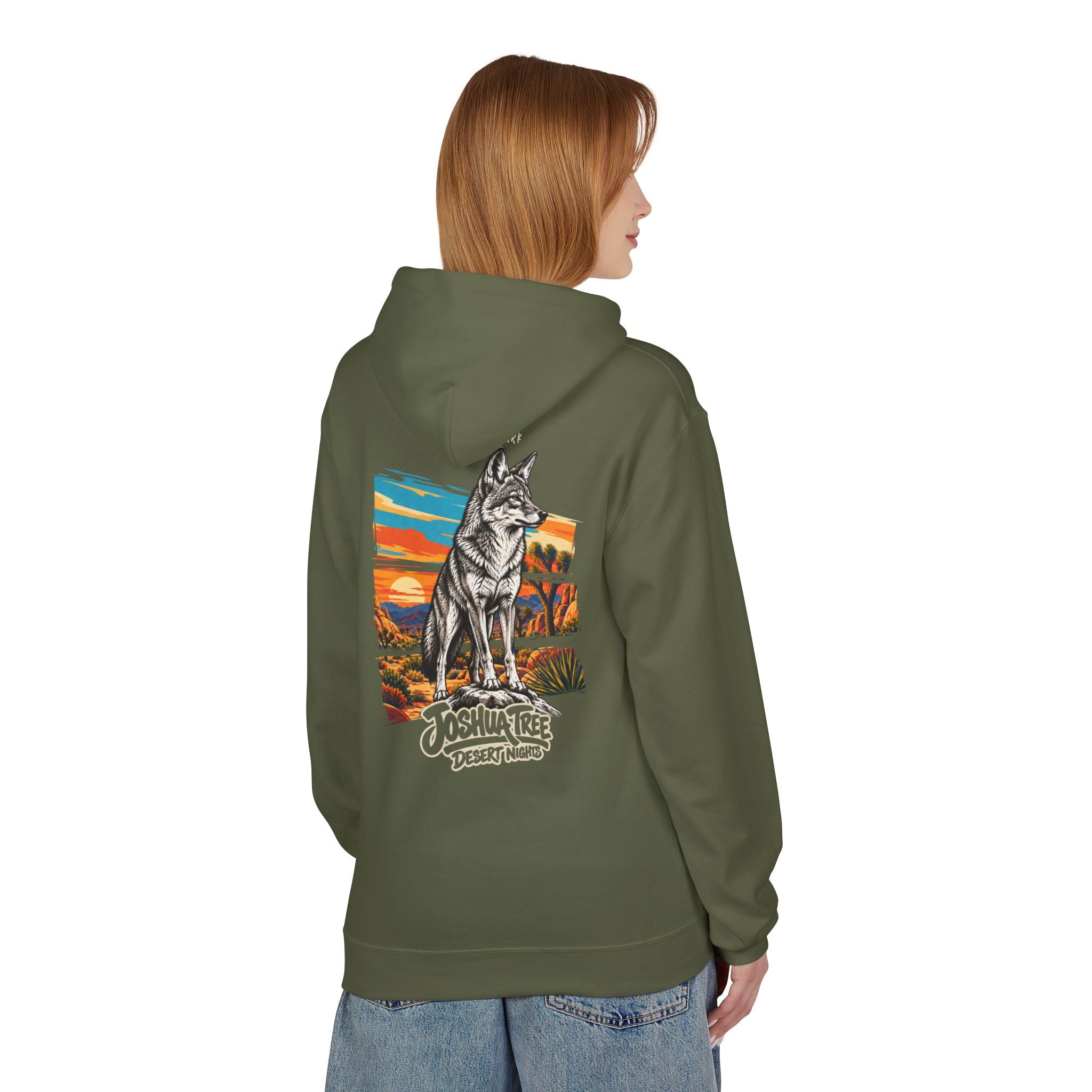Joshua Tree National Park – Coyote Graphic Hoodie