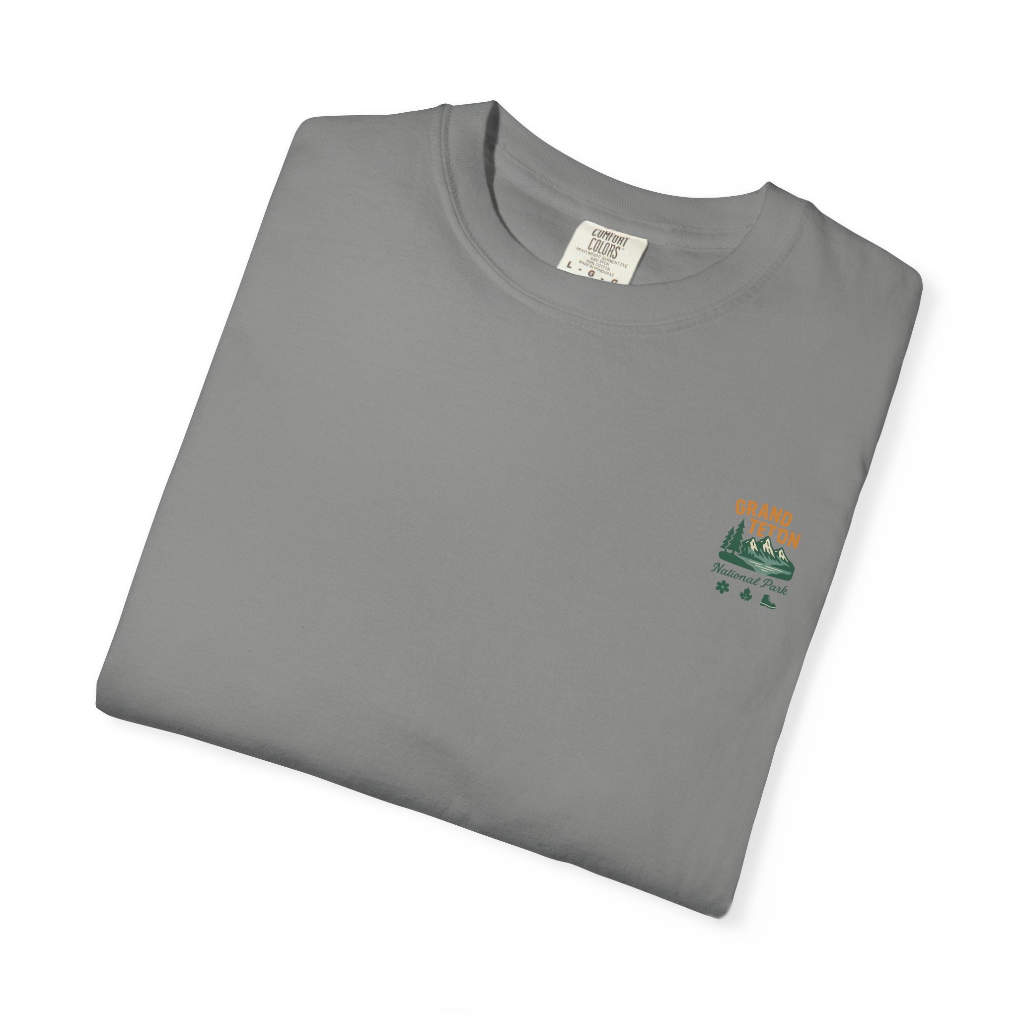 Grand Teton National Park Moose T-Shirt | Vintage Mountain Landscape