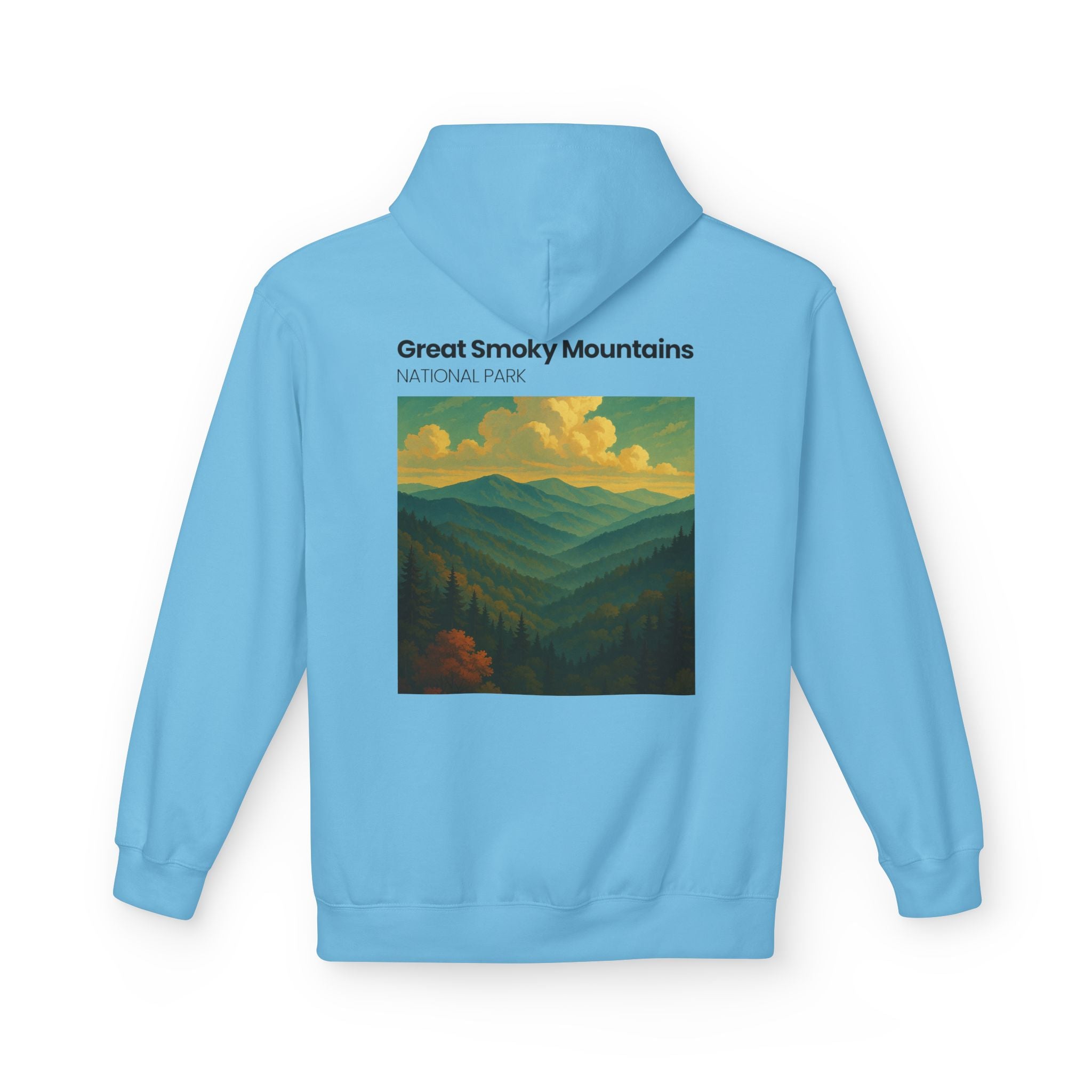 Great Smoky Mountains landscape hoodie | National Park pullover
