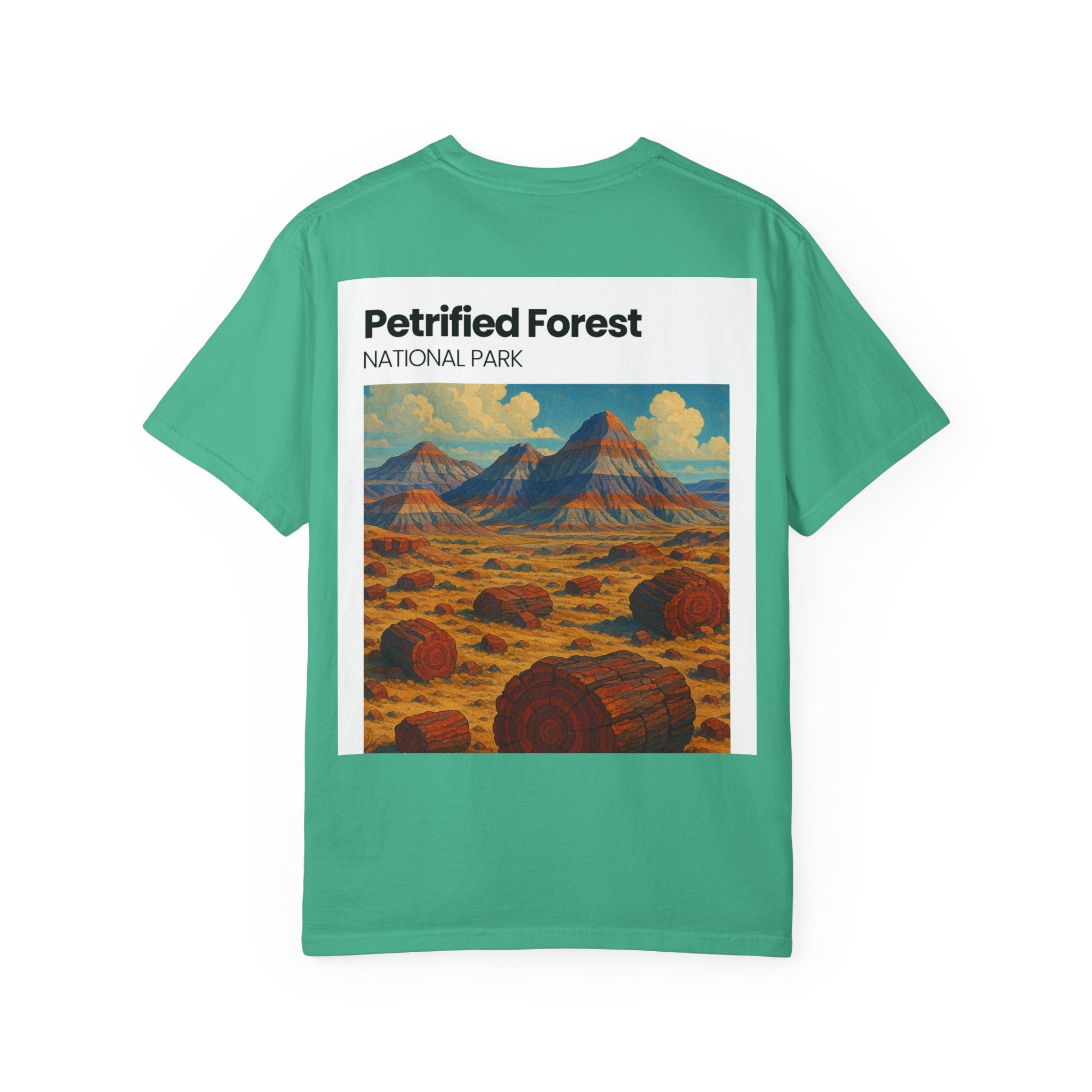Petrified Forest National Park Poster T-shirt | Vintage Landscape Print