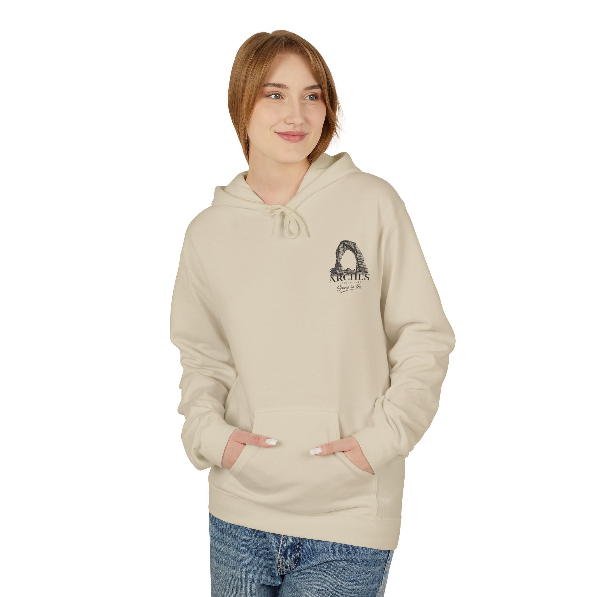 Arches National Park Delicate Arch Graphic Hoodie
