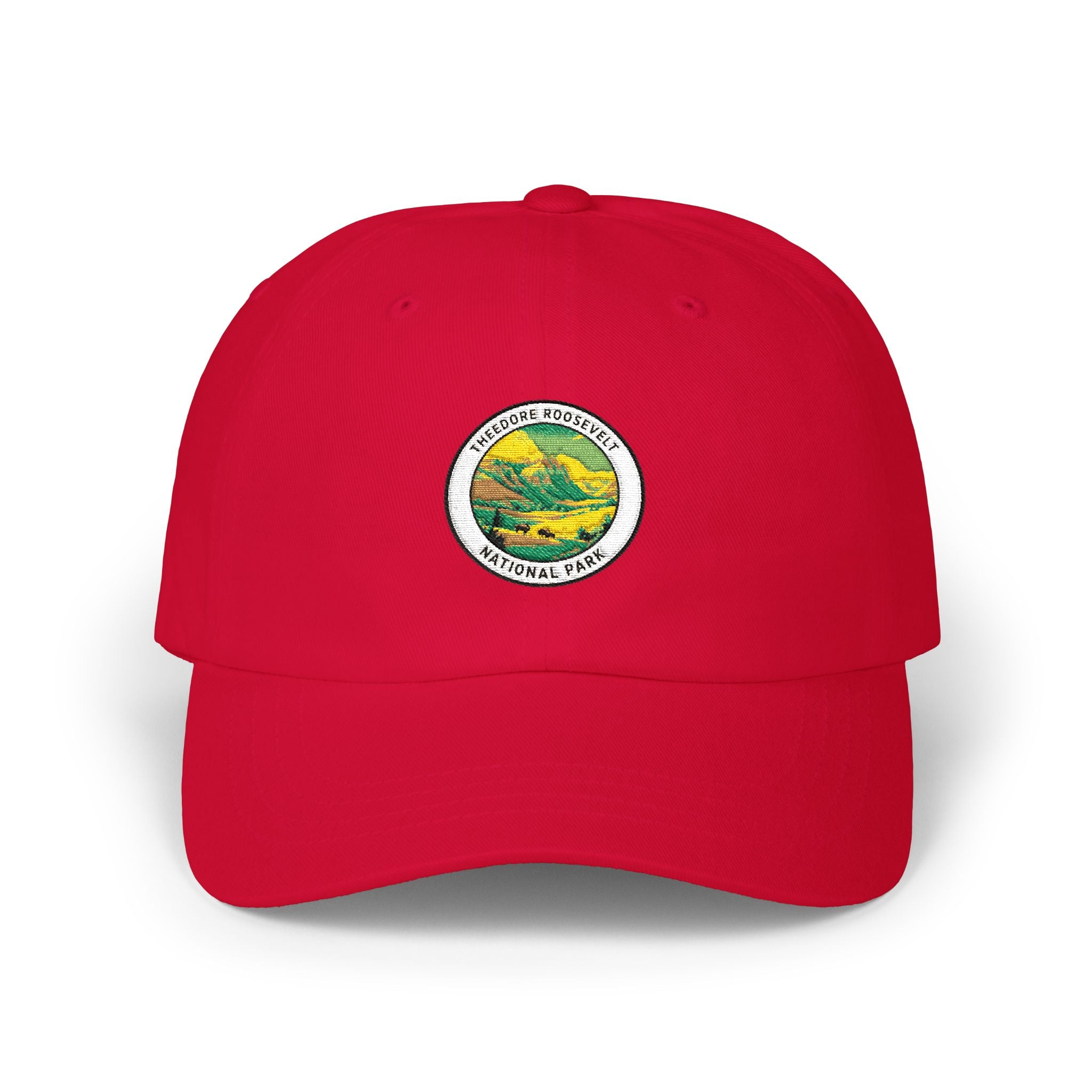 Theodore Roosevelt Vintage National Park Landscape Cap | Dad Hat, Hiking Outdoors