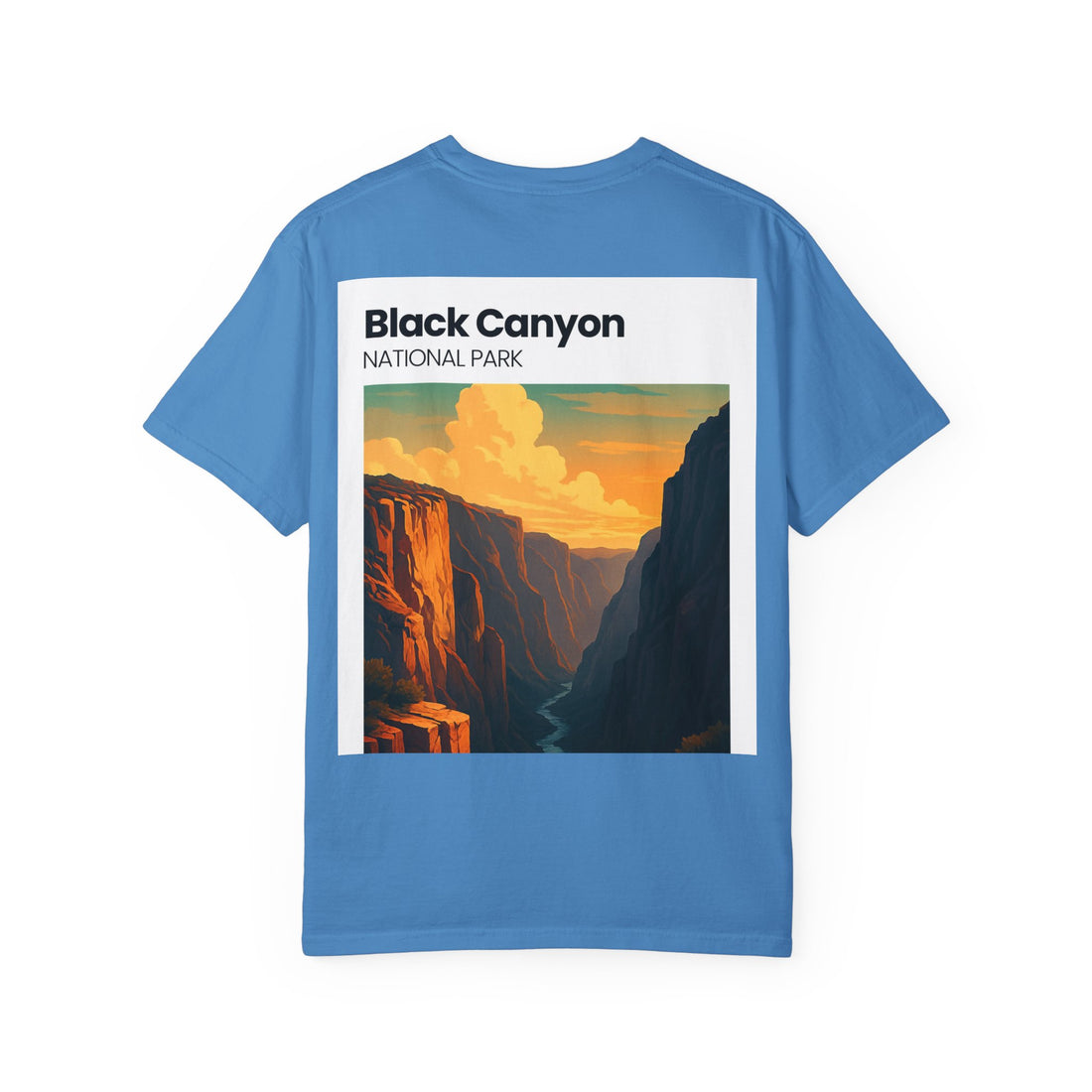 Black Canyon National Park landscape T-Shirt | Canyon Sunset Vista design