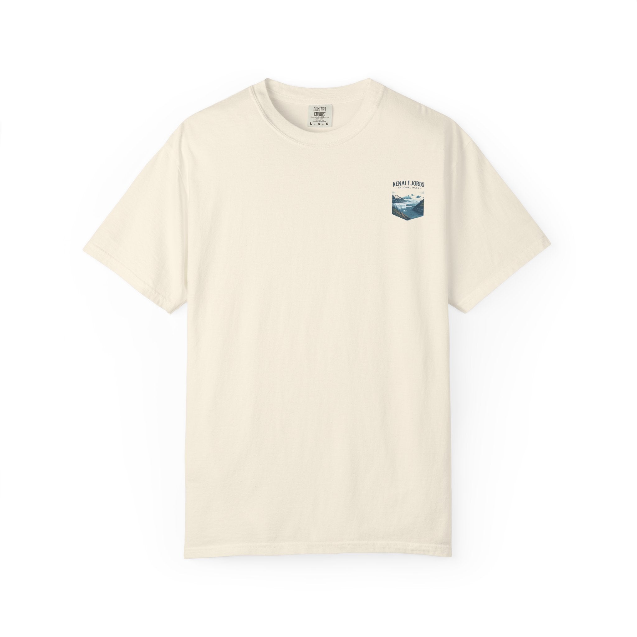 Kenai Fjords National Park Graphic T-shirt | Alaska Glacier Illustration