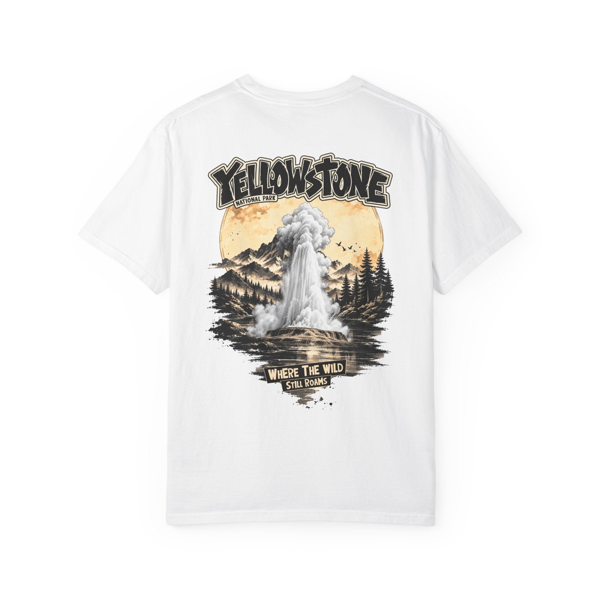 Yellowstone Old Faithful – Where the Wild Still Roams T-Shirt