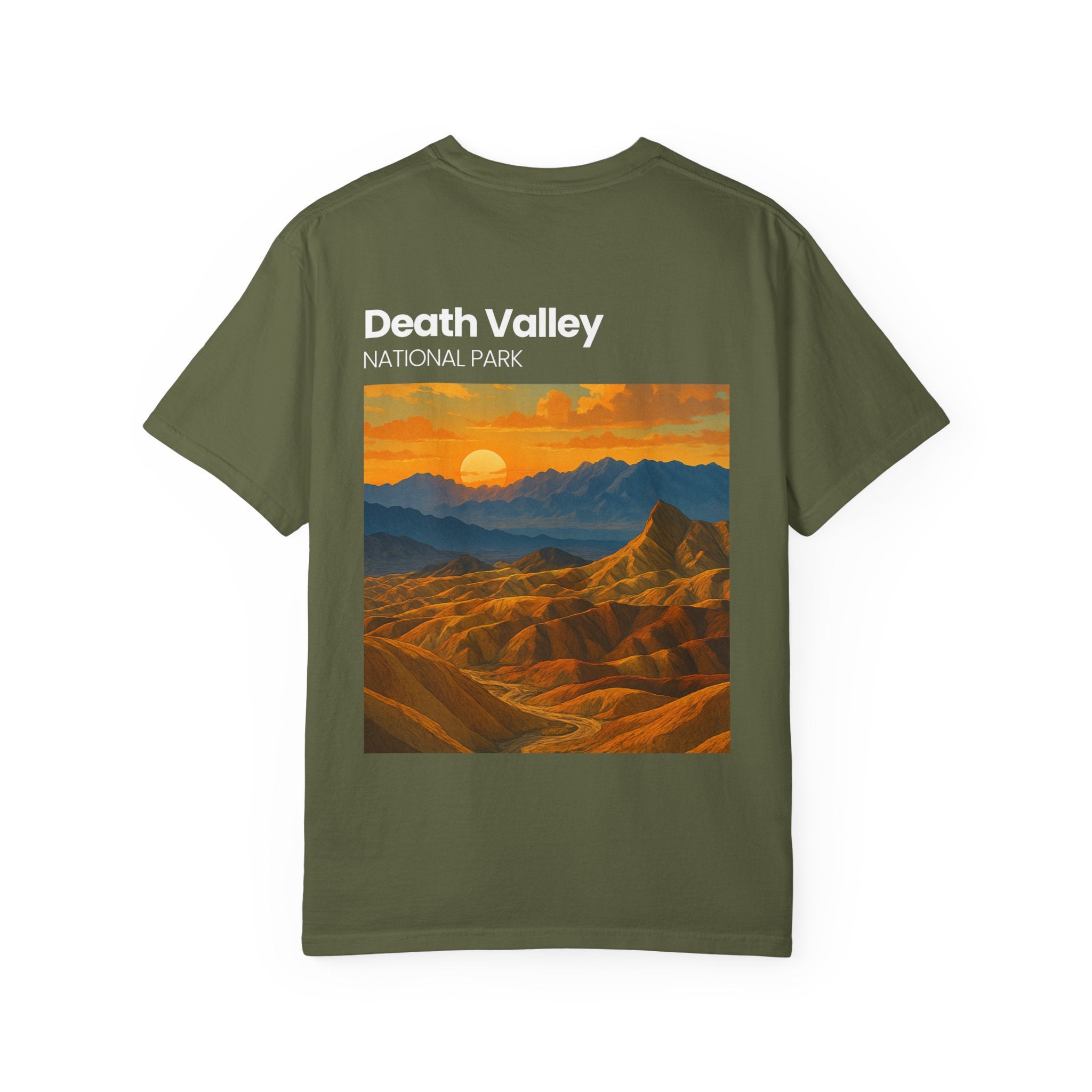 Death Valley National Park landscape T-Shirt | sunset desert scene