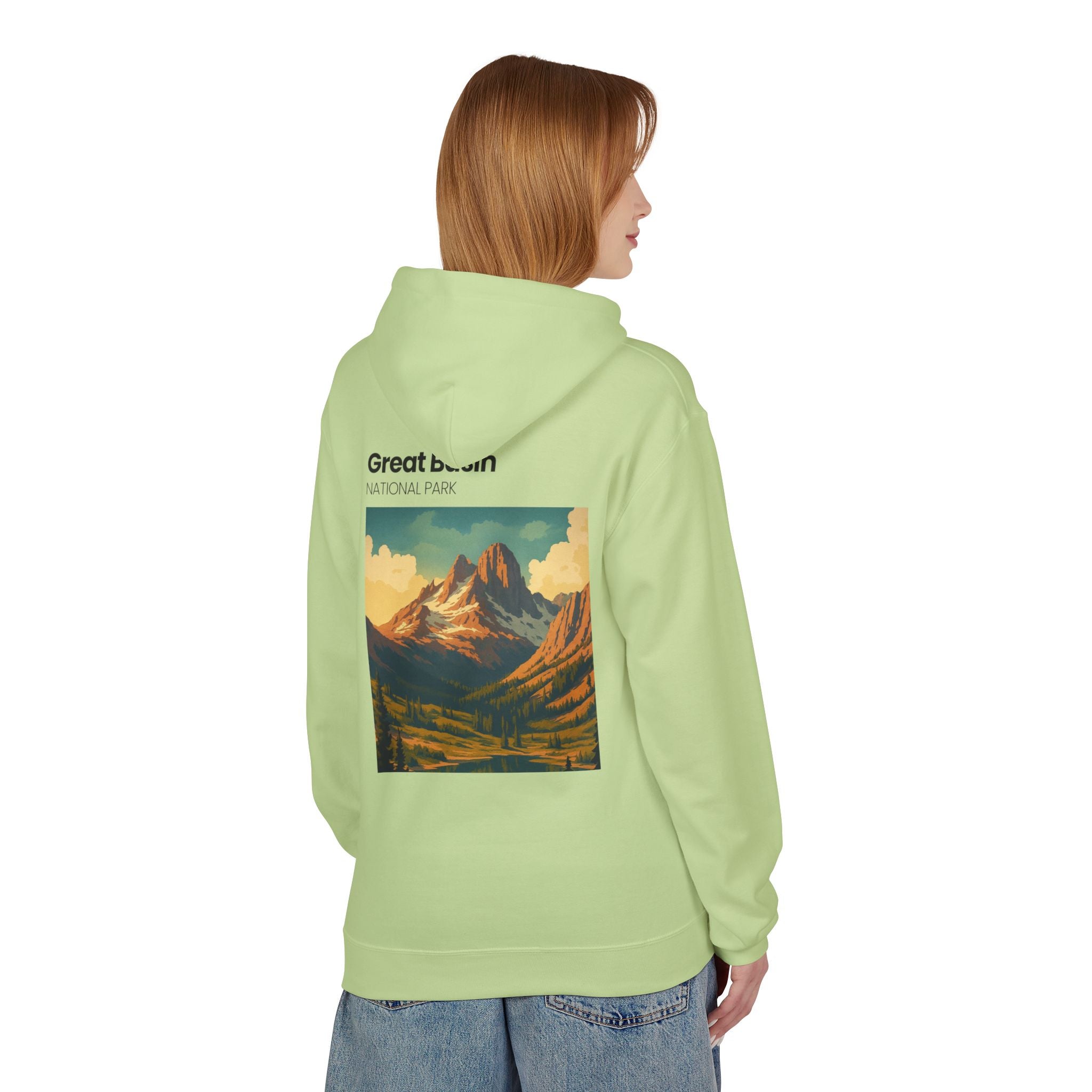 Great Basin National Park Hoodie | Vintage Landscape Pullover