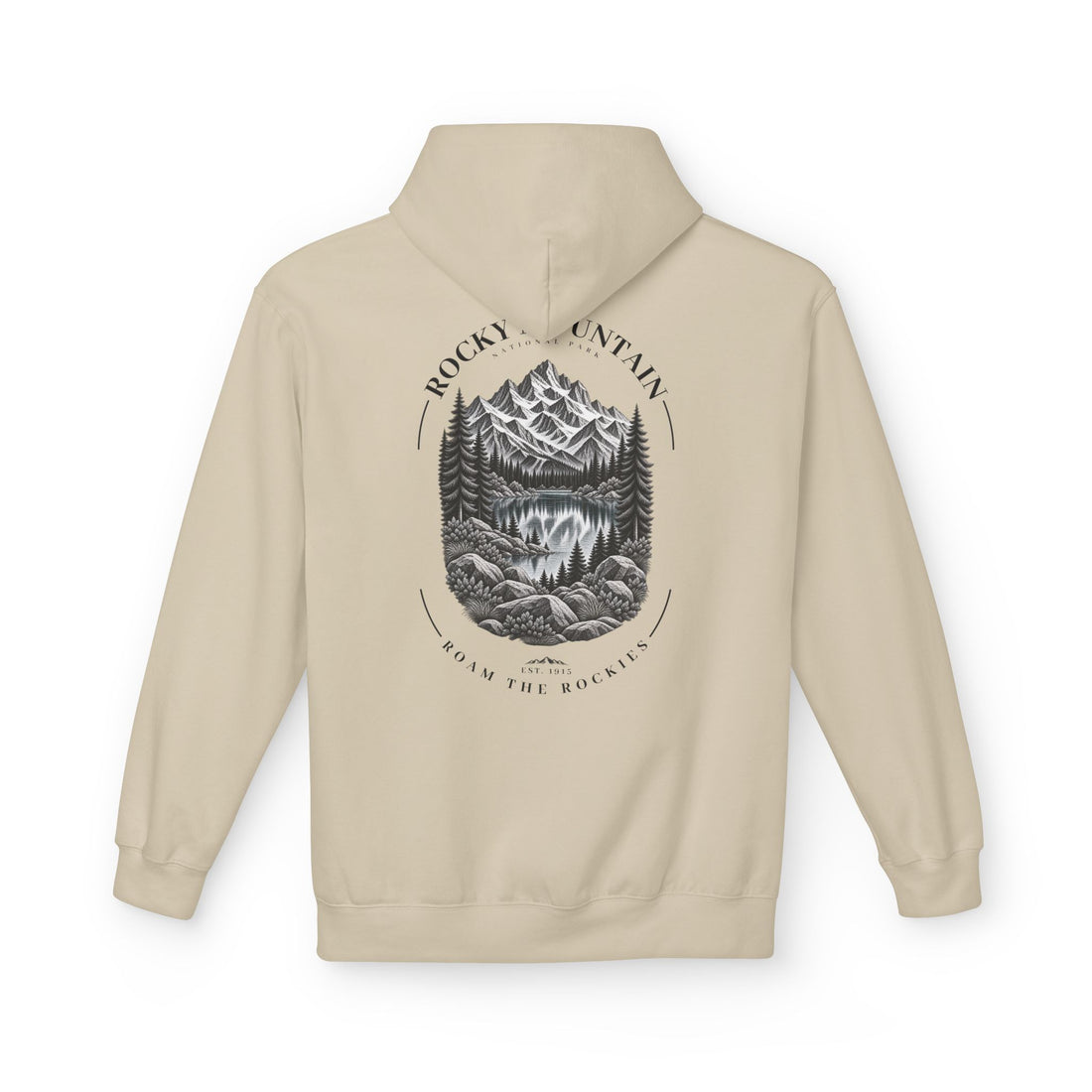 Rocky Mountain National Park Alpine Lake Graphic Hoodie