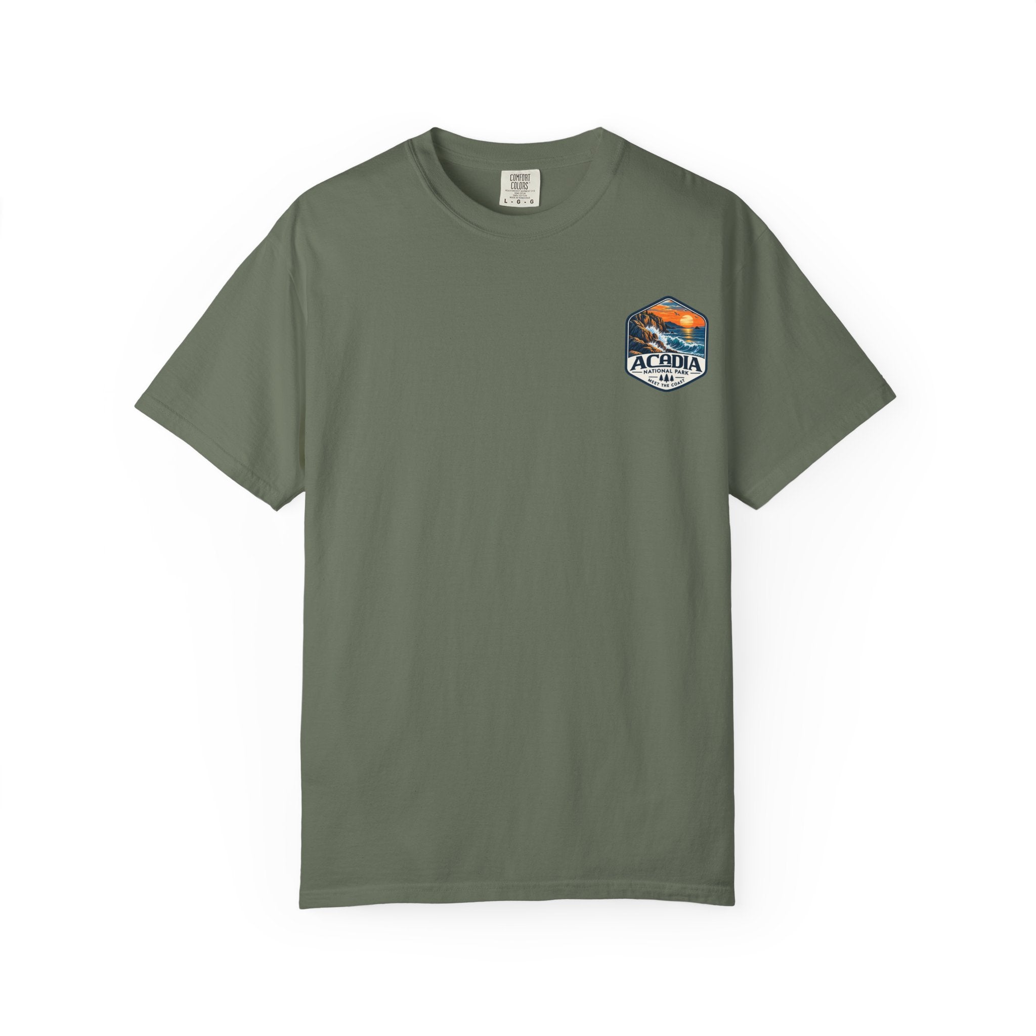 Acadia National Park Rocky Coast Graphic T-Shirt