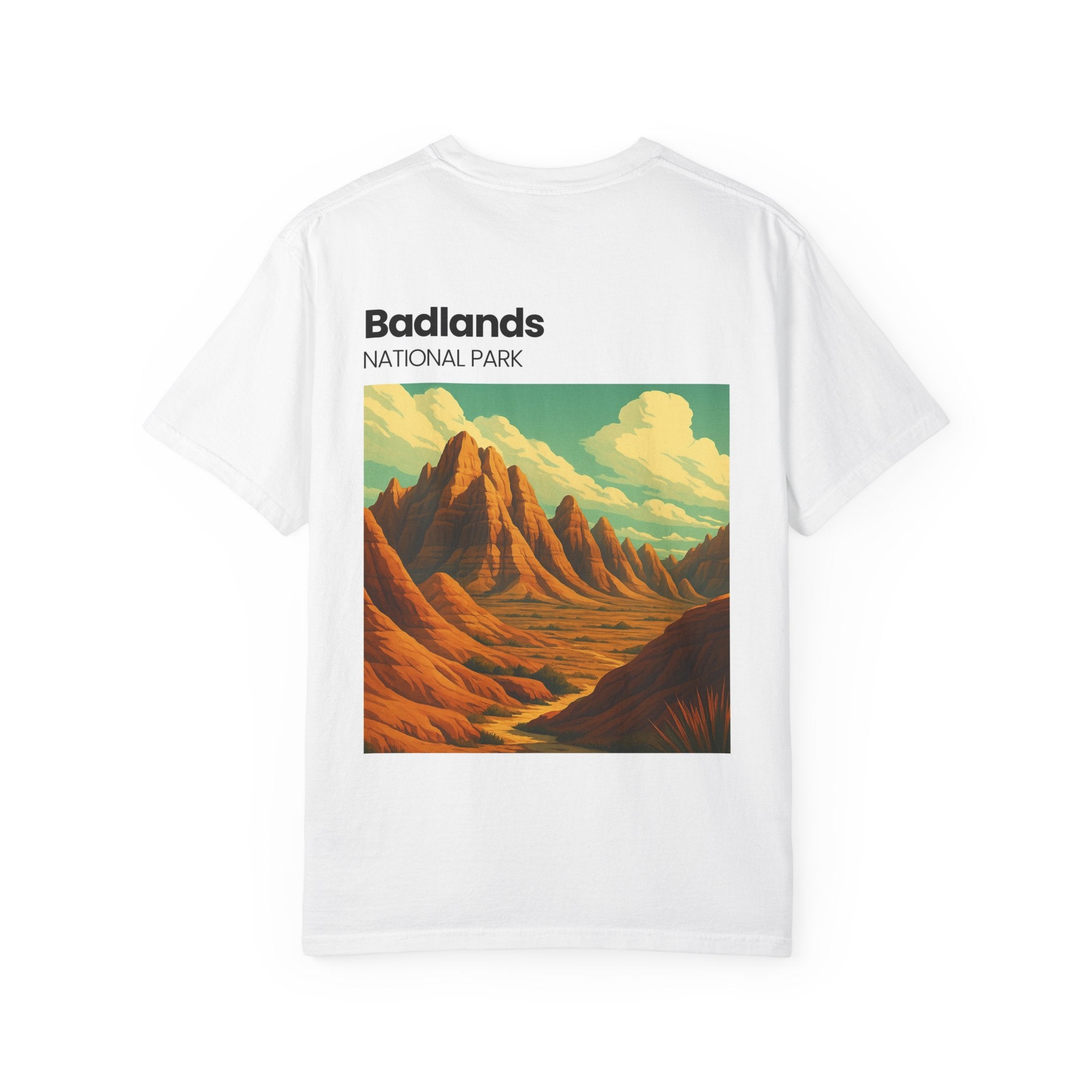 Badlands National Park Landscape T-Shirt | Retro Scenic Tee