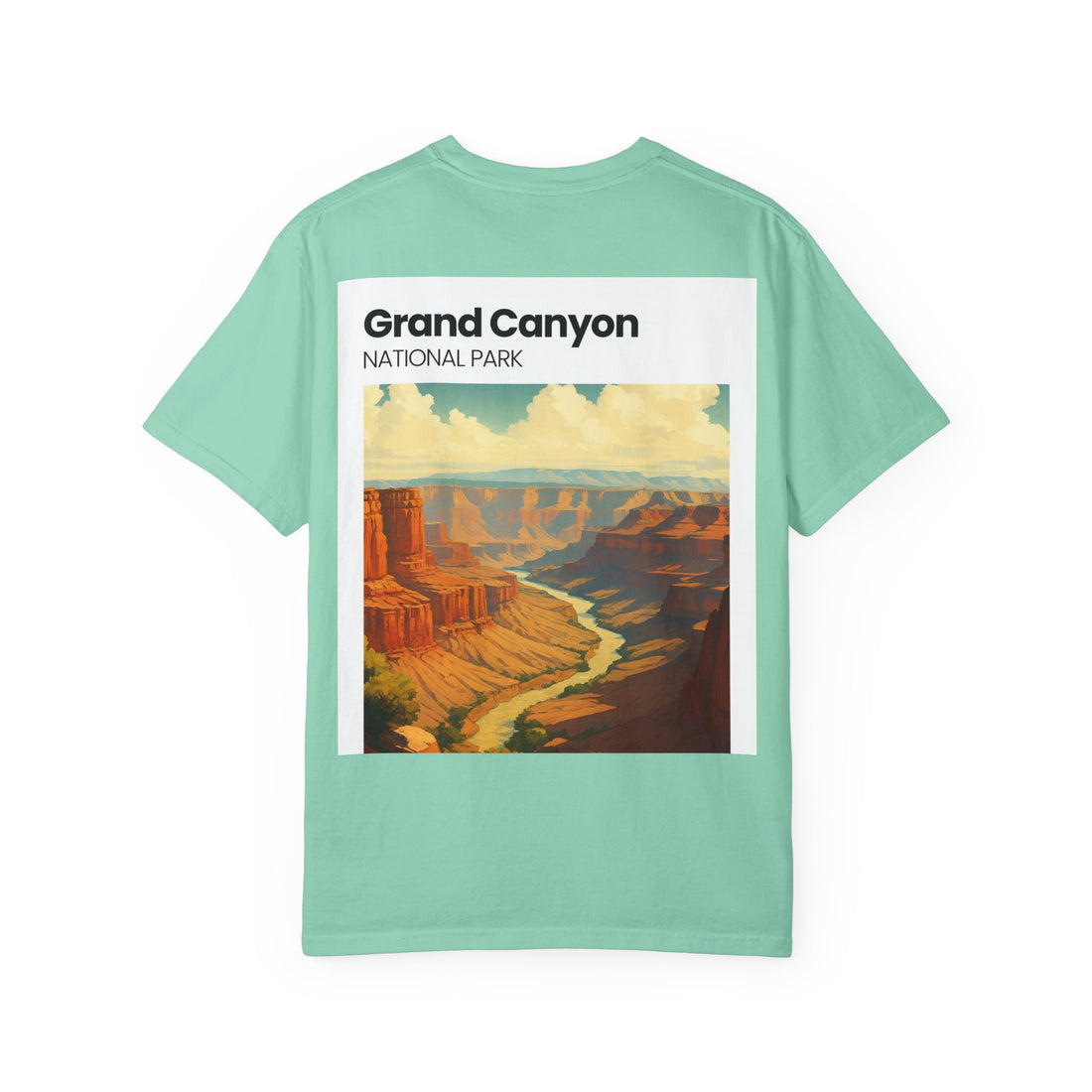 Grand Canyon National Park T-Shirt | Vintage Canyon Poster Tee