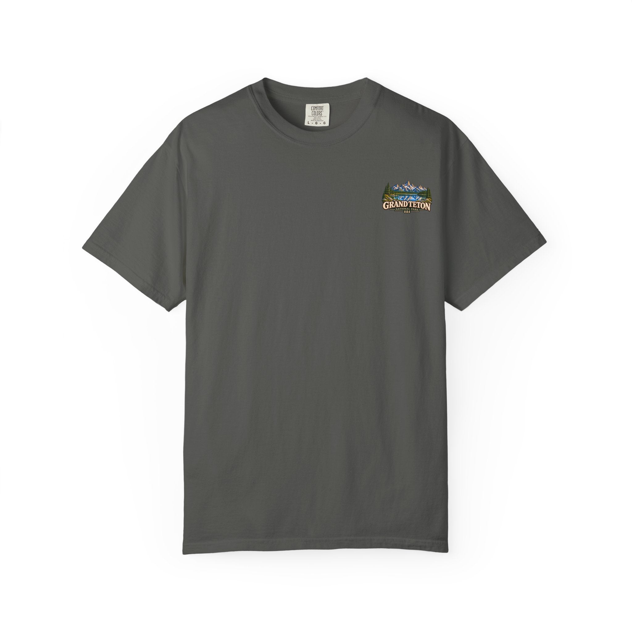 Grand Teton National Park Lake Reflection Graphic T-Shirt