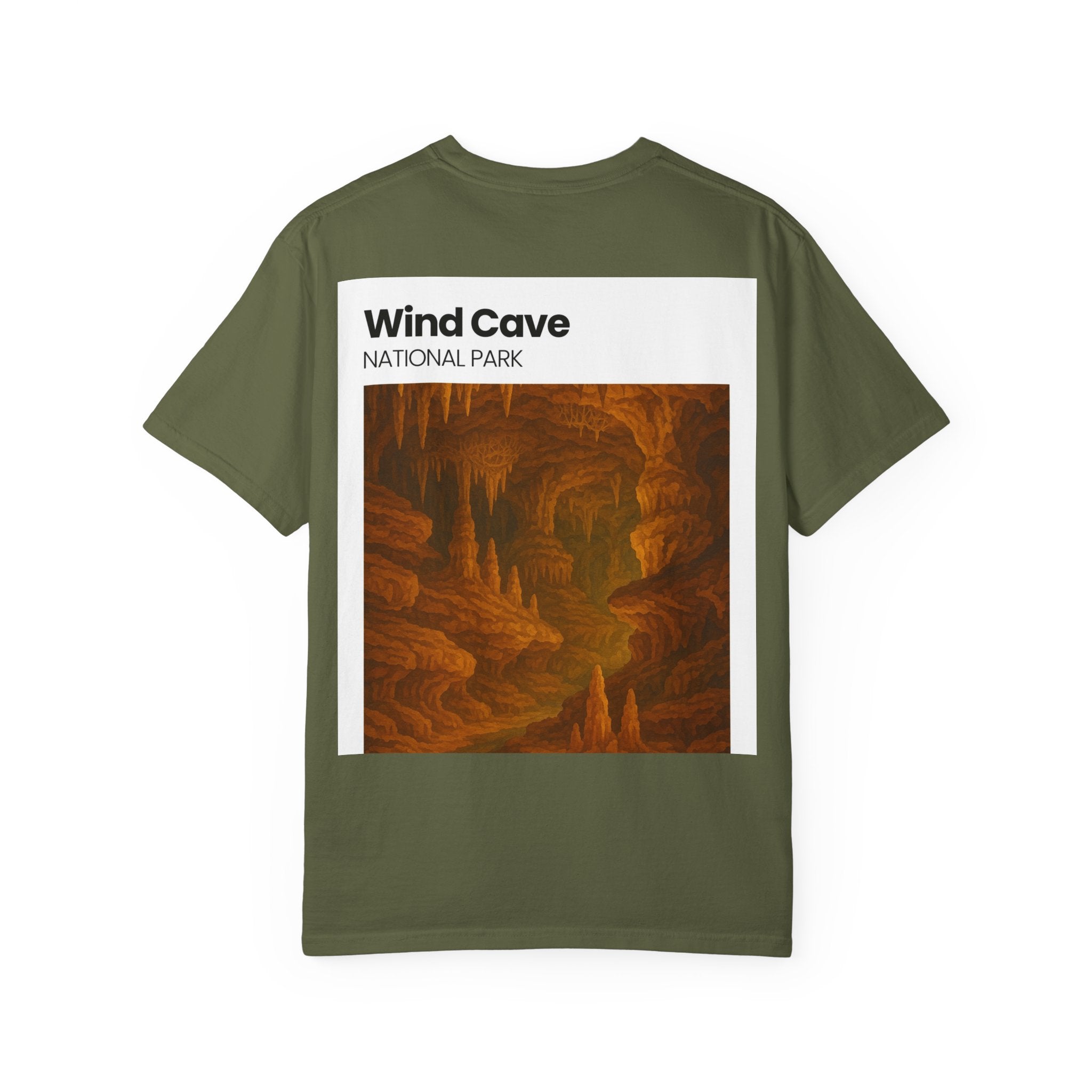 Wind Cave National Park Cave Art T-Shirt | Scenic Nature Tee