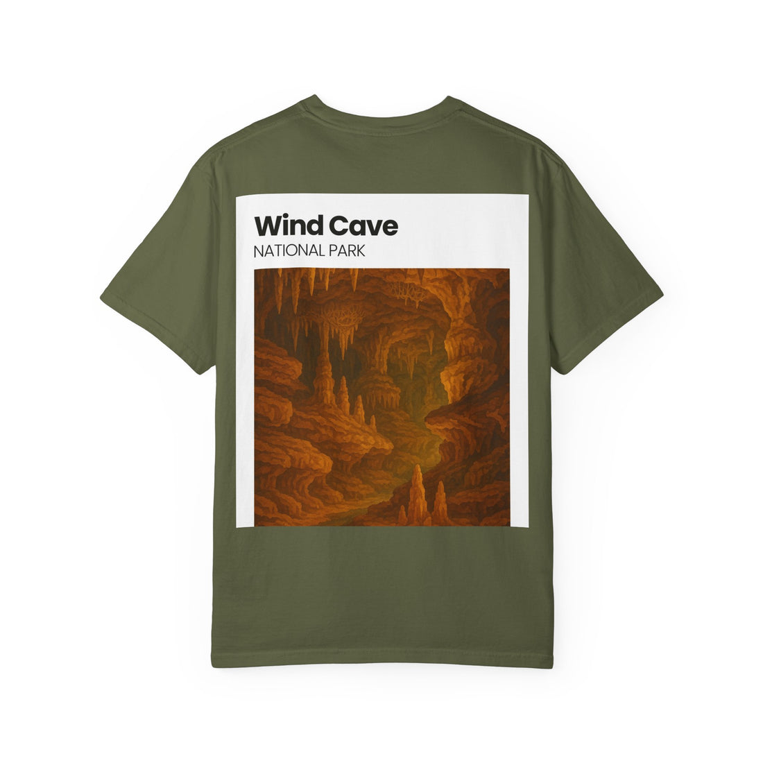 Wind Cave National Park Cave Art T-Shirt | Scenic Nature Tee
