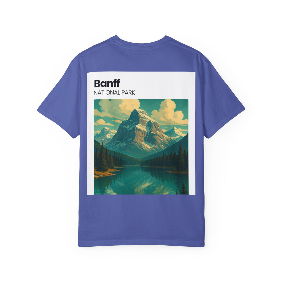 Banff National Park Mountain Scene T-shirt | Scenic Landscape Tee