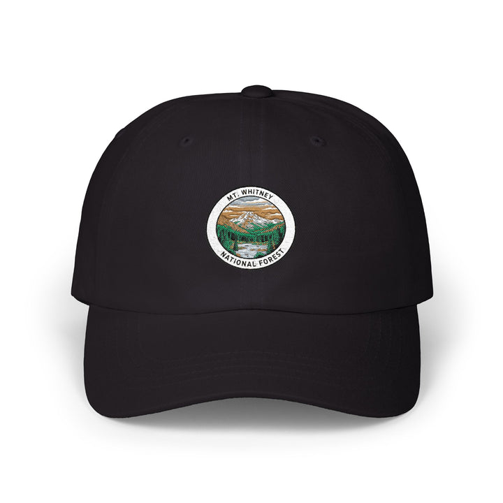 Mountain Whitney National Park Patch Dad Cap | Scenic Landscape Embroidered Hat