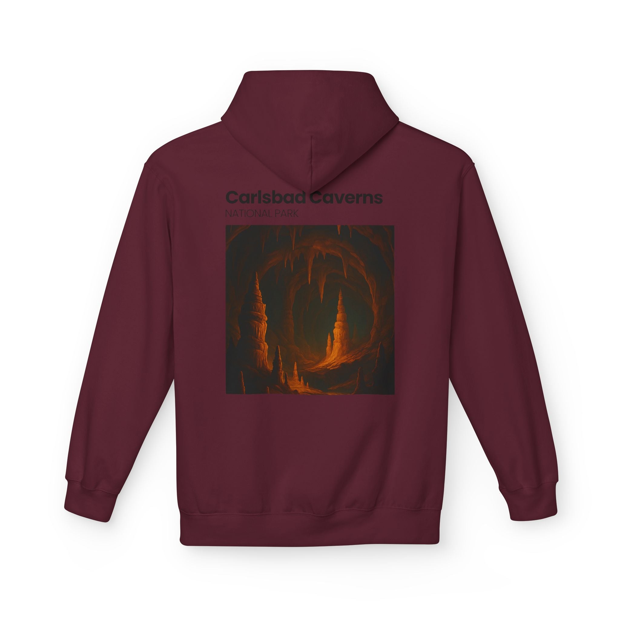 Carlsbad Caverns National Park Hoodie | Cave Stalactite Stalagmite Design