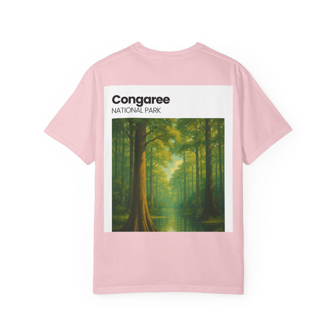 Congaree National Park forest scene T-shirt | swamp cypress nature tee