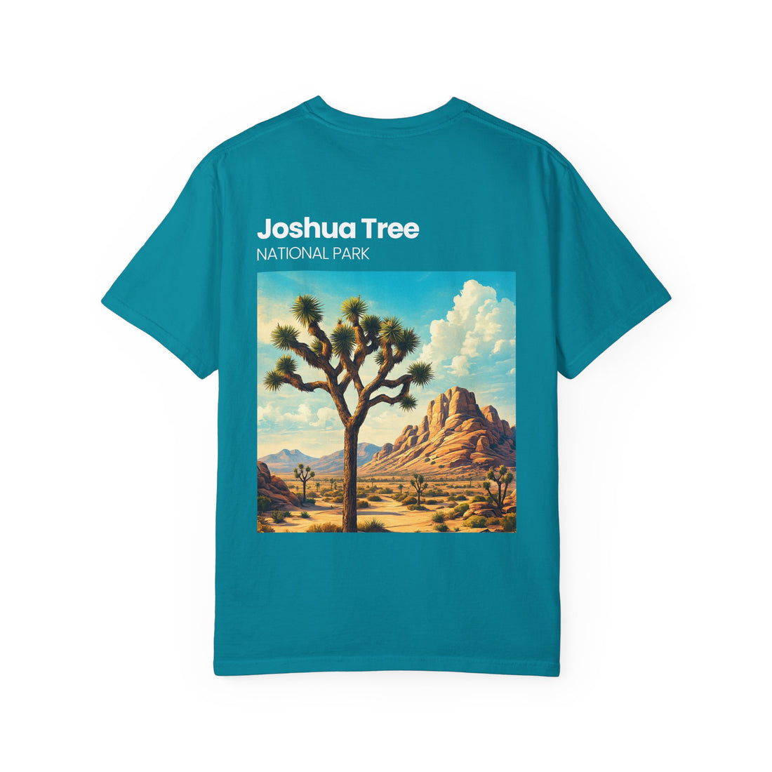 Joshua Tree National Park Vintage Landscape T-Shirt | Desert Scene Tee