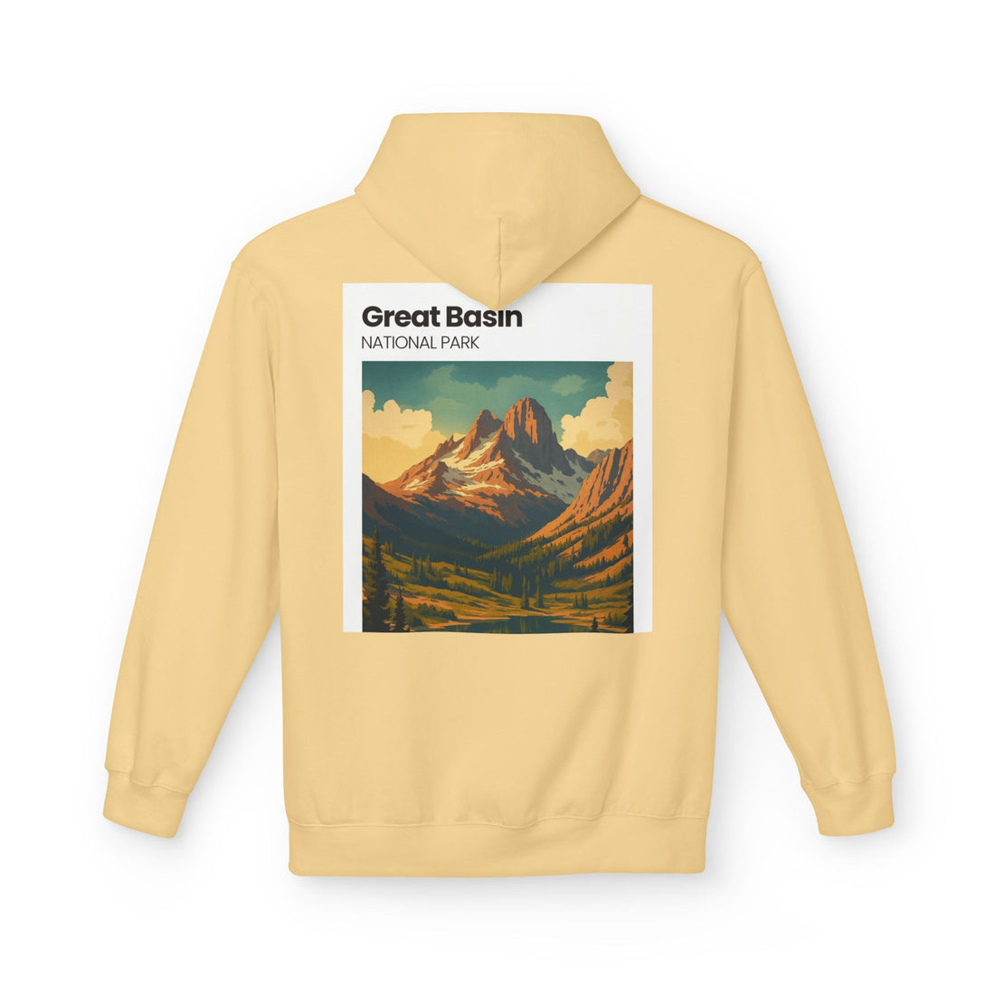 Great Basin National Park Hoodie | Vintage Landscape Pullover