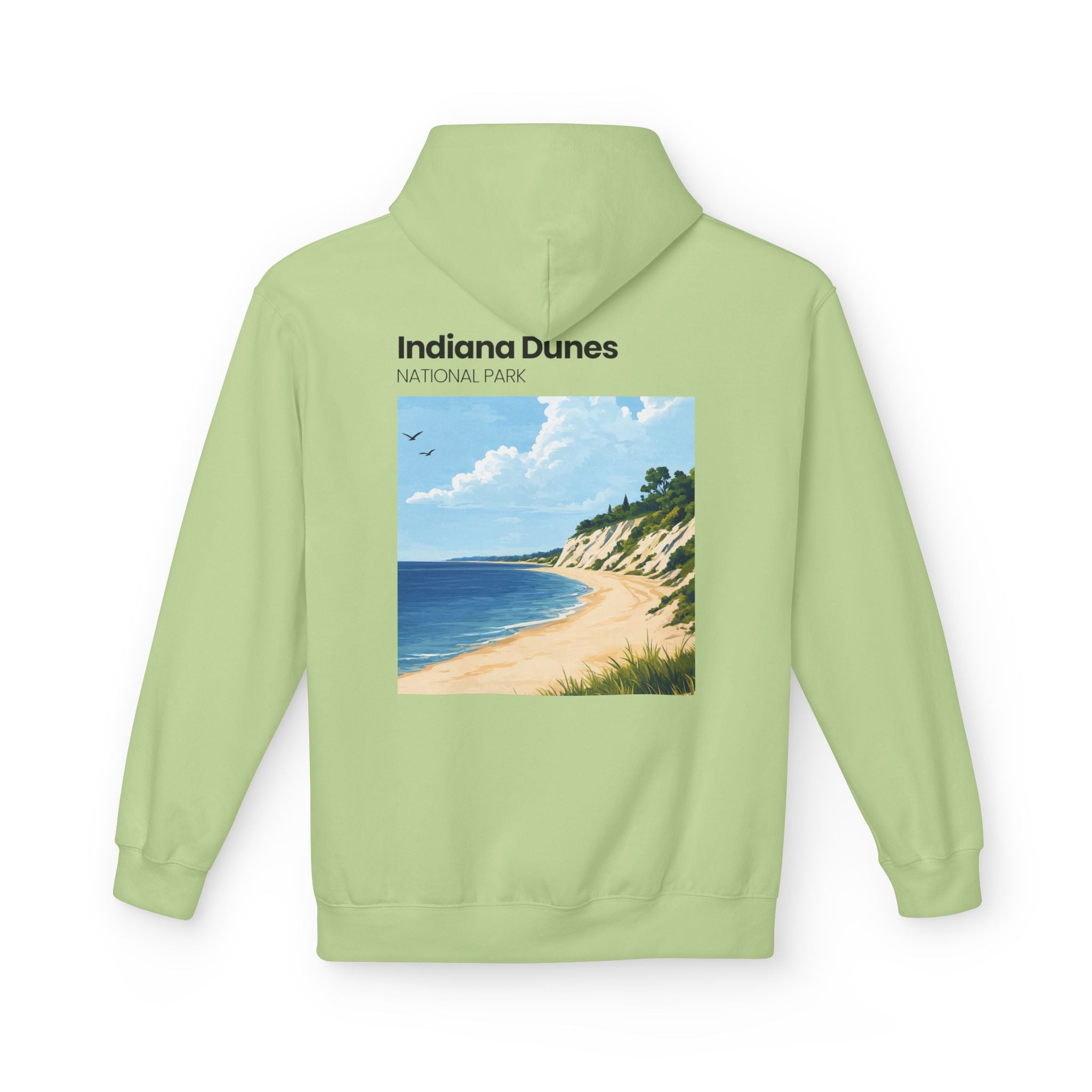Indiana Dunes National Park Beach Hoodie | Vintage Travel Scenic Sweatshirt