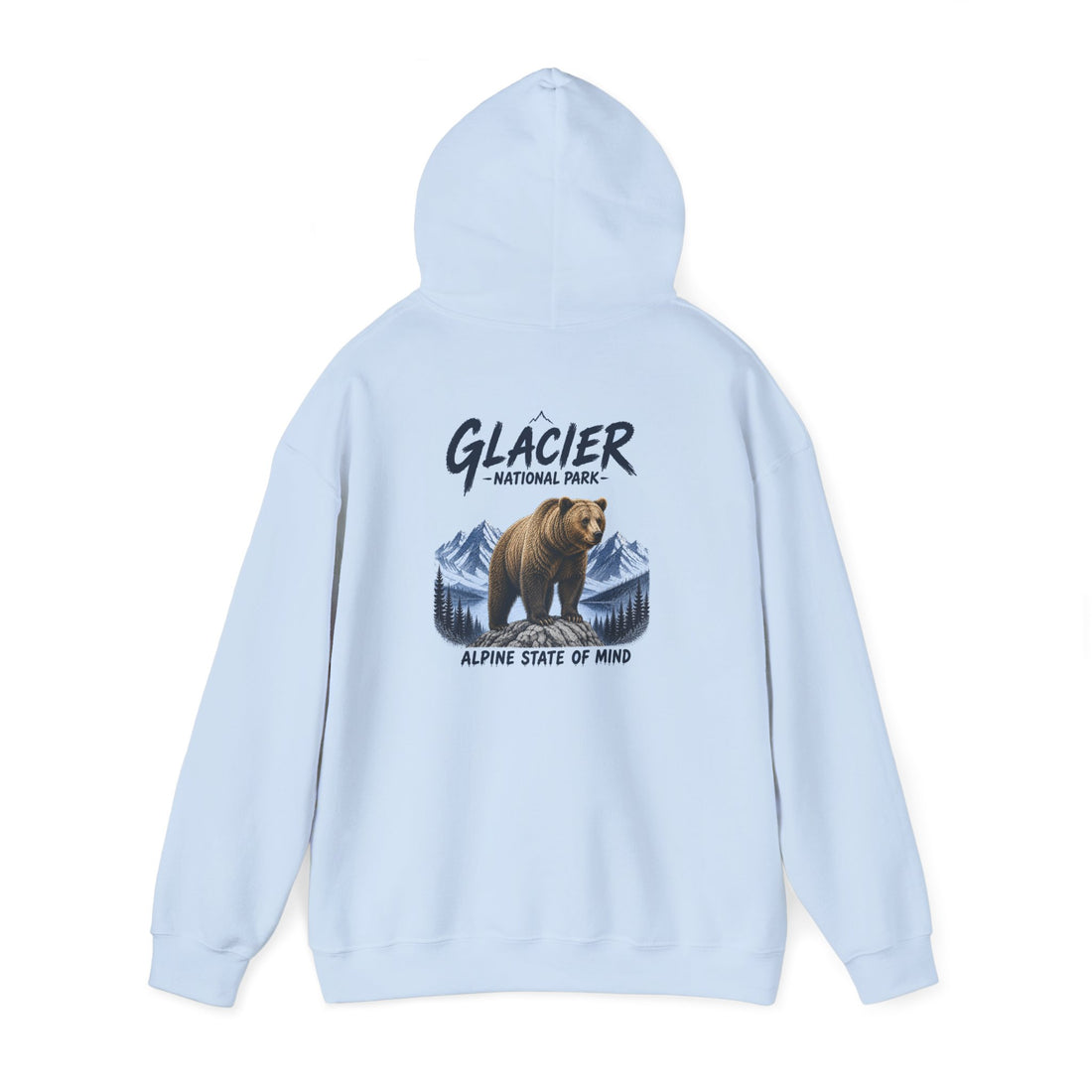 Glacier National Park Grizzly Bear Hoodie