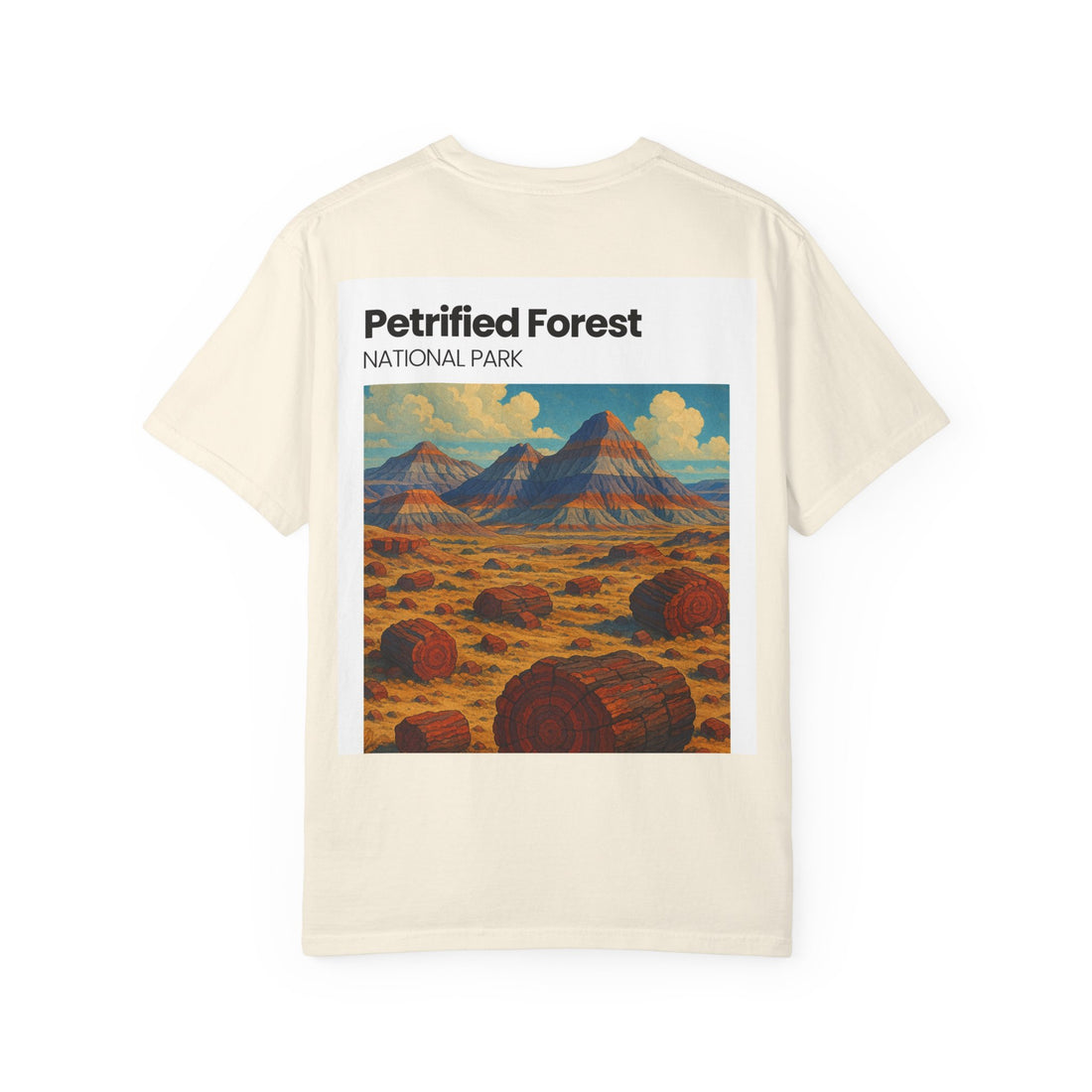 Petrified Forest National Park Poster T-shirt | Vintage Landscape Print