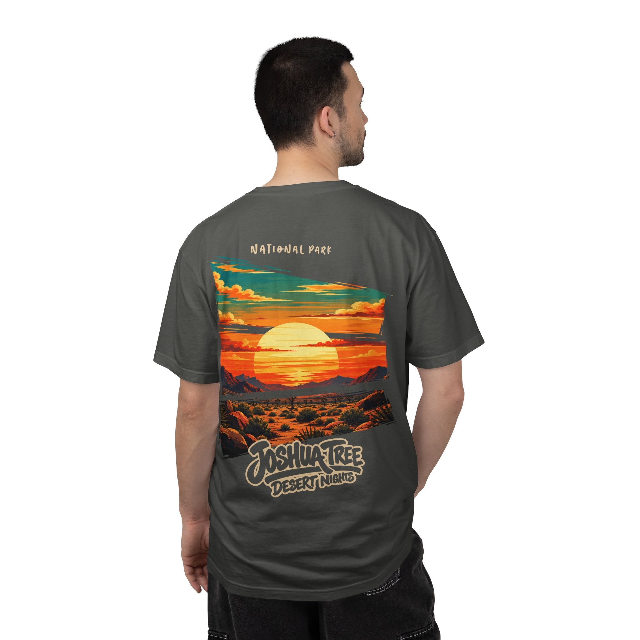 Joshua Tree National Park – Desert Sunset Graphic T-Shirt