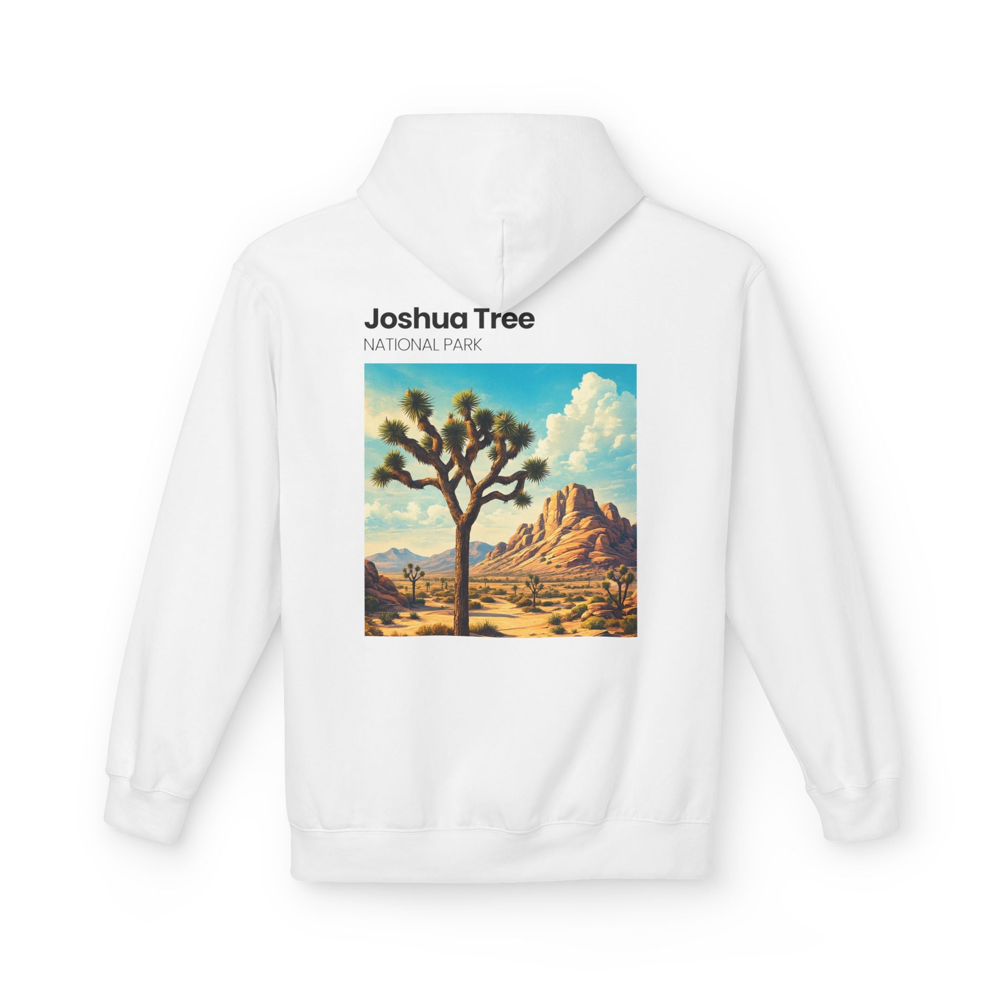 Joshua Tree National Park Hoodie | Vintage Desert Landscape
