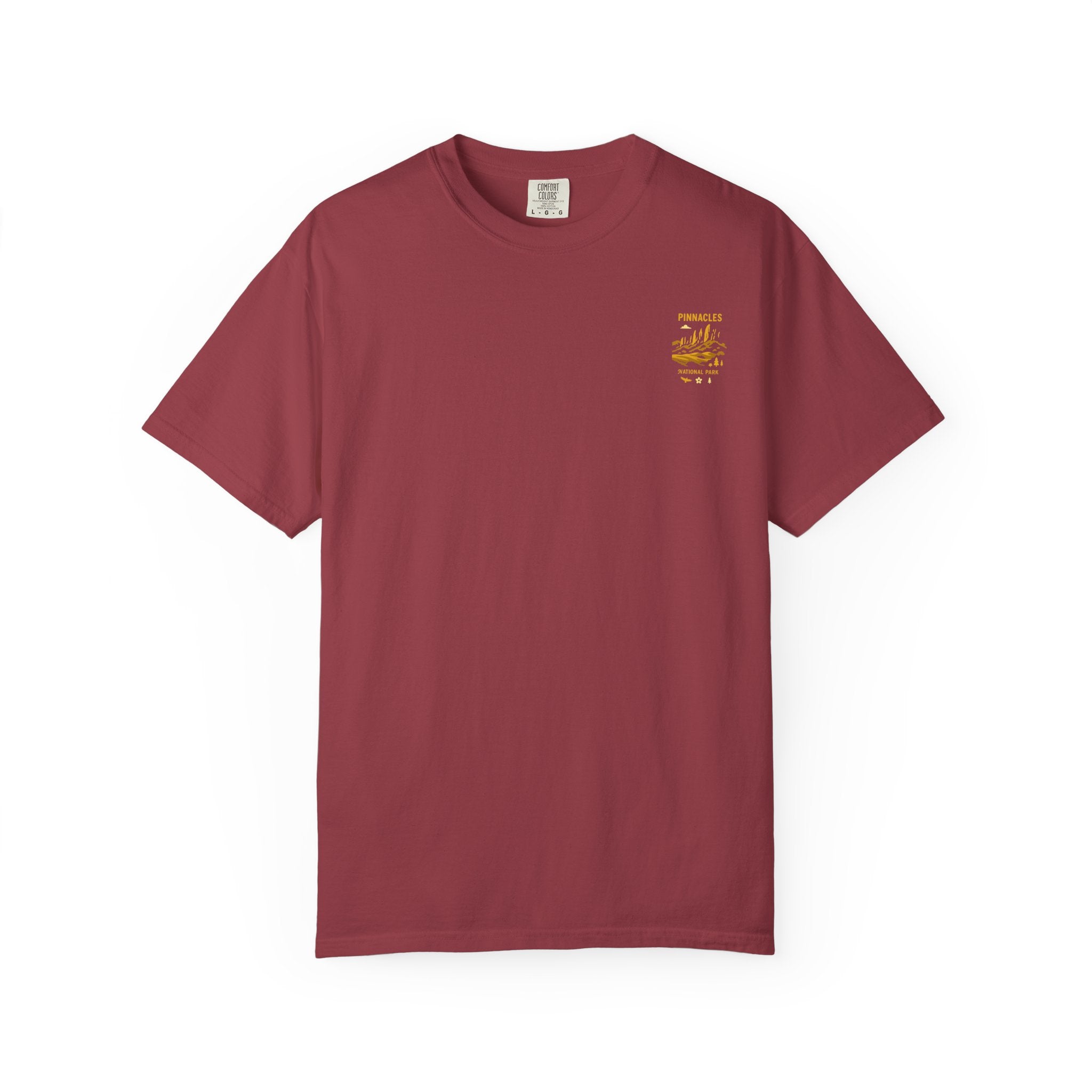 Pinnacles National Park landscape T-Shirt | retro nature poster design