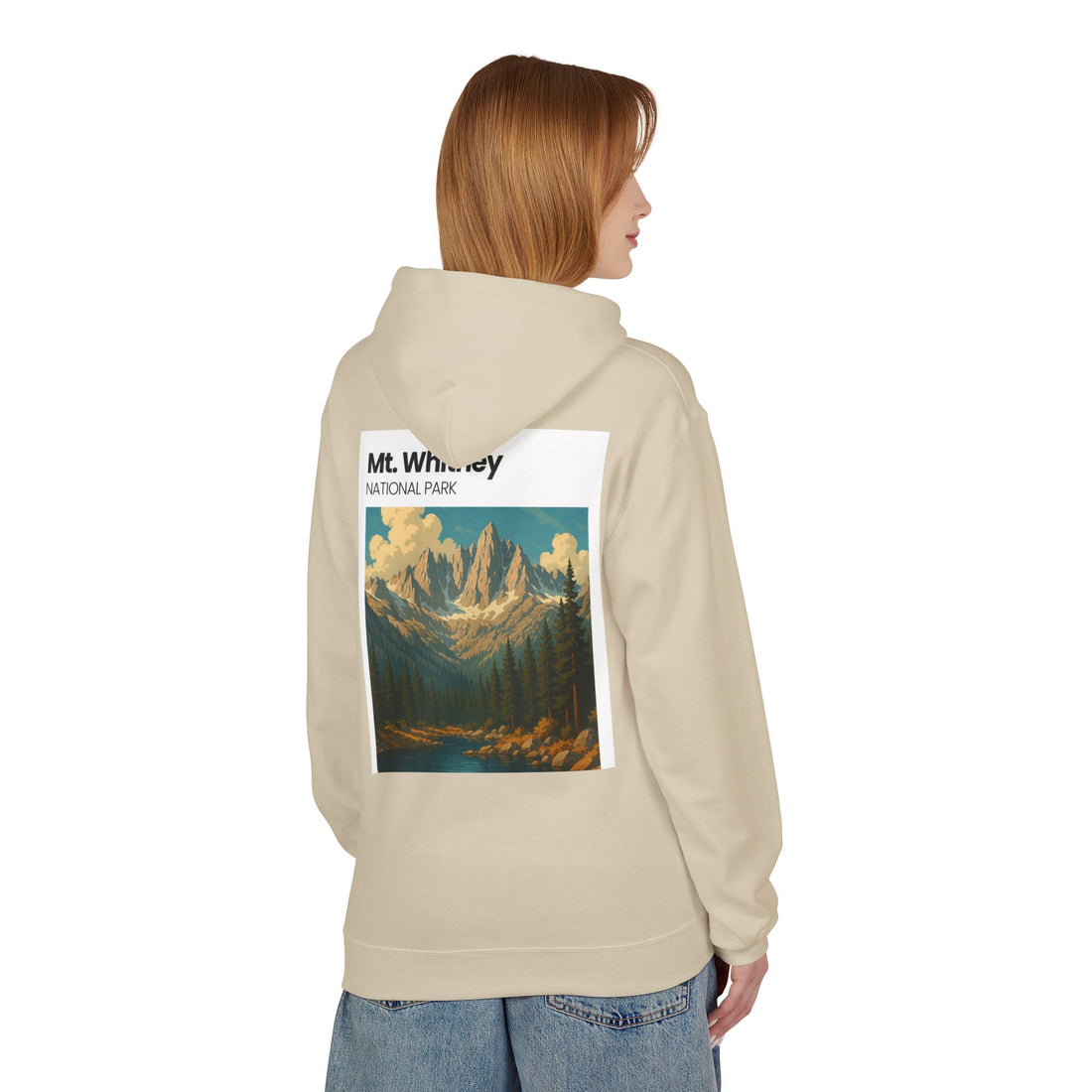 Mt. Whitney National Park hoodie | Mountain landscape sweatshirt