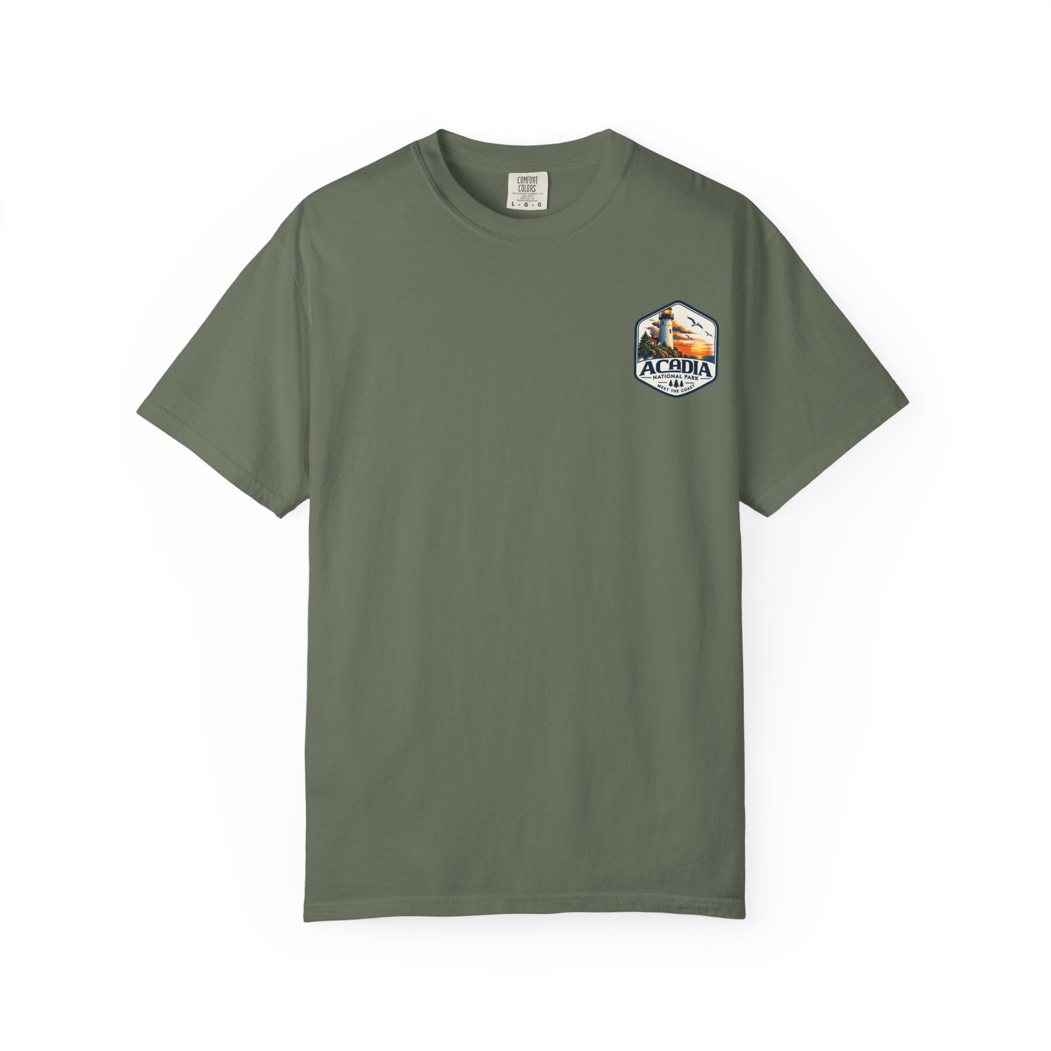 Acadia National Park Lighthouse Graphic T-Shirt