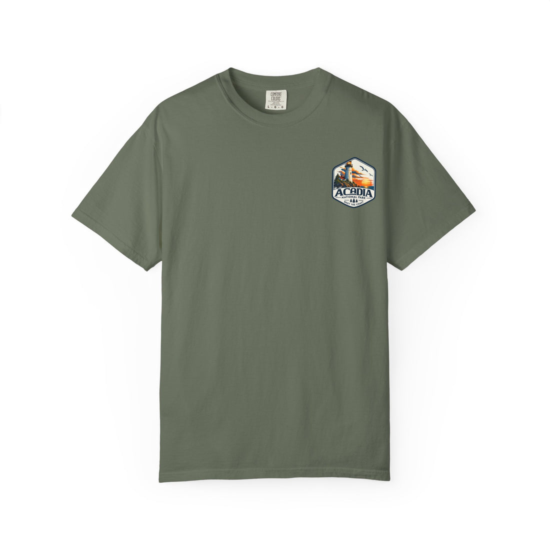 Acadia National Park Lighthouse Graphic T-Shirt