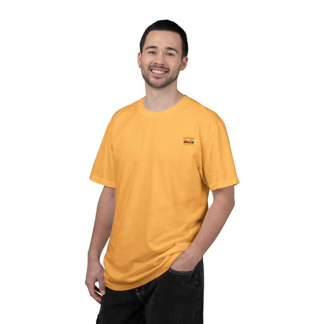 Canyonlands National Park landscape T-Shirt | desert canyon sunset