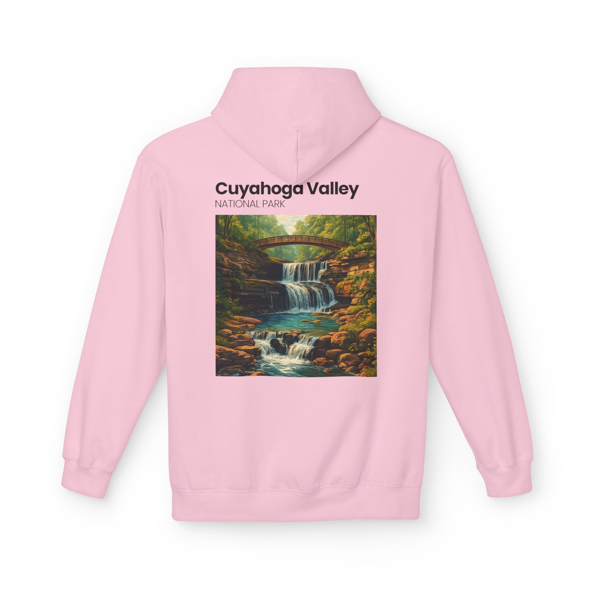 Cuyahoga Valley Waterfall Hoodie | National Park Nature Sweatshirt