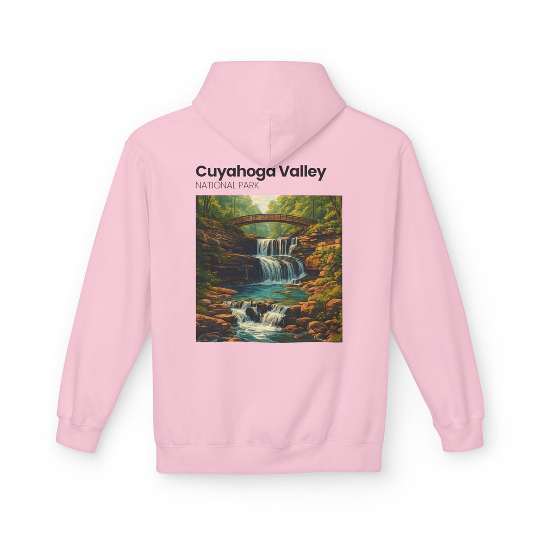 Cuyahoga Valley Waterfall Hoodie | National Park Nature Sweatshirt