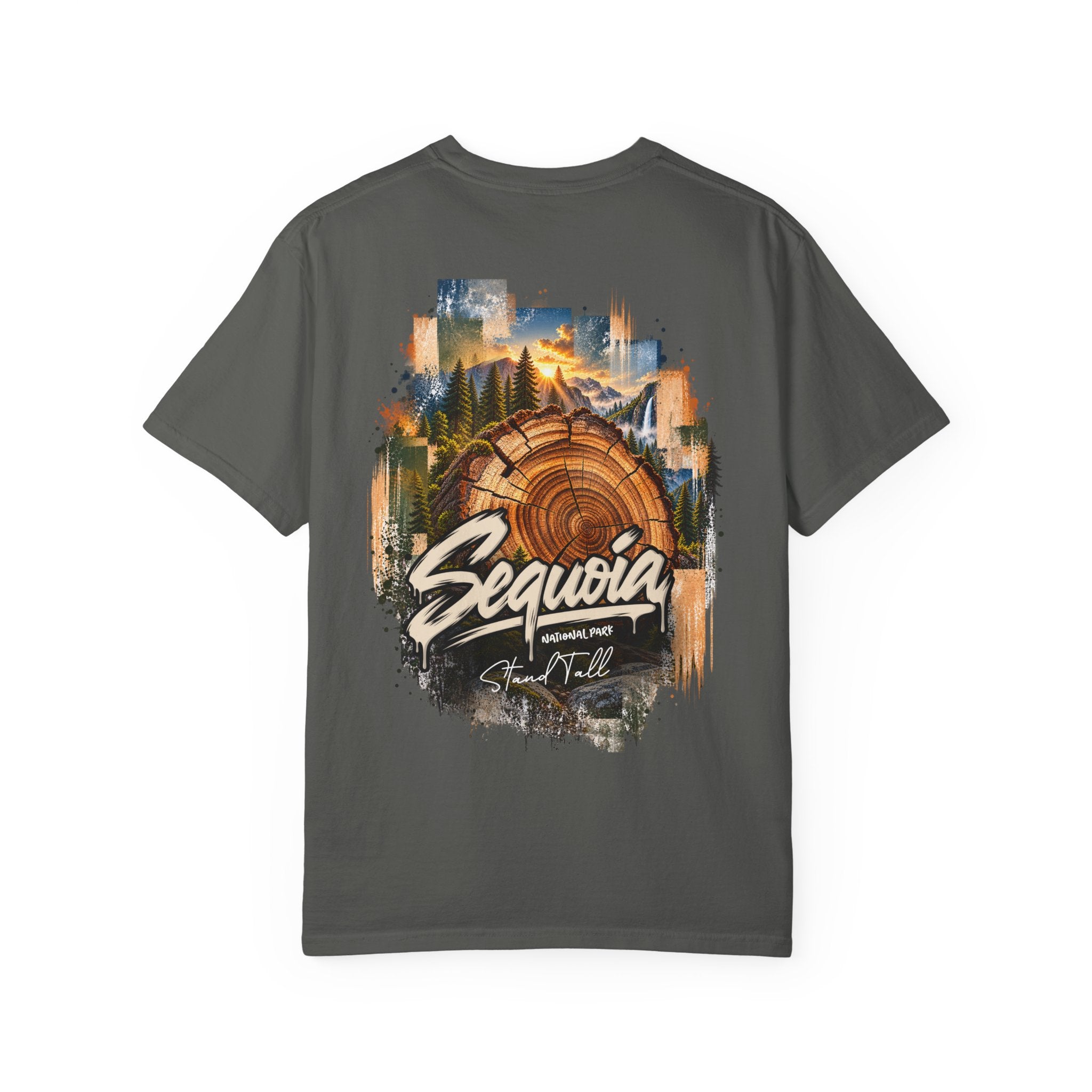 Sequoia National Park – Tree Rings Stand Tall Graphic T-Shirt