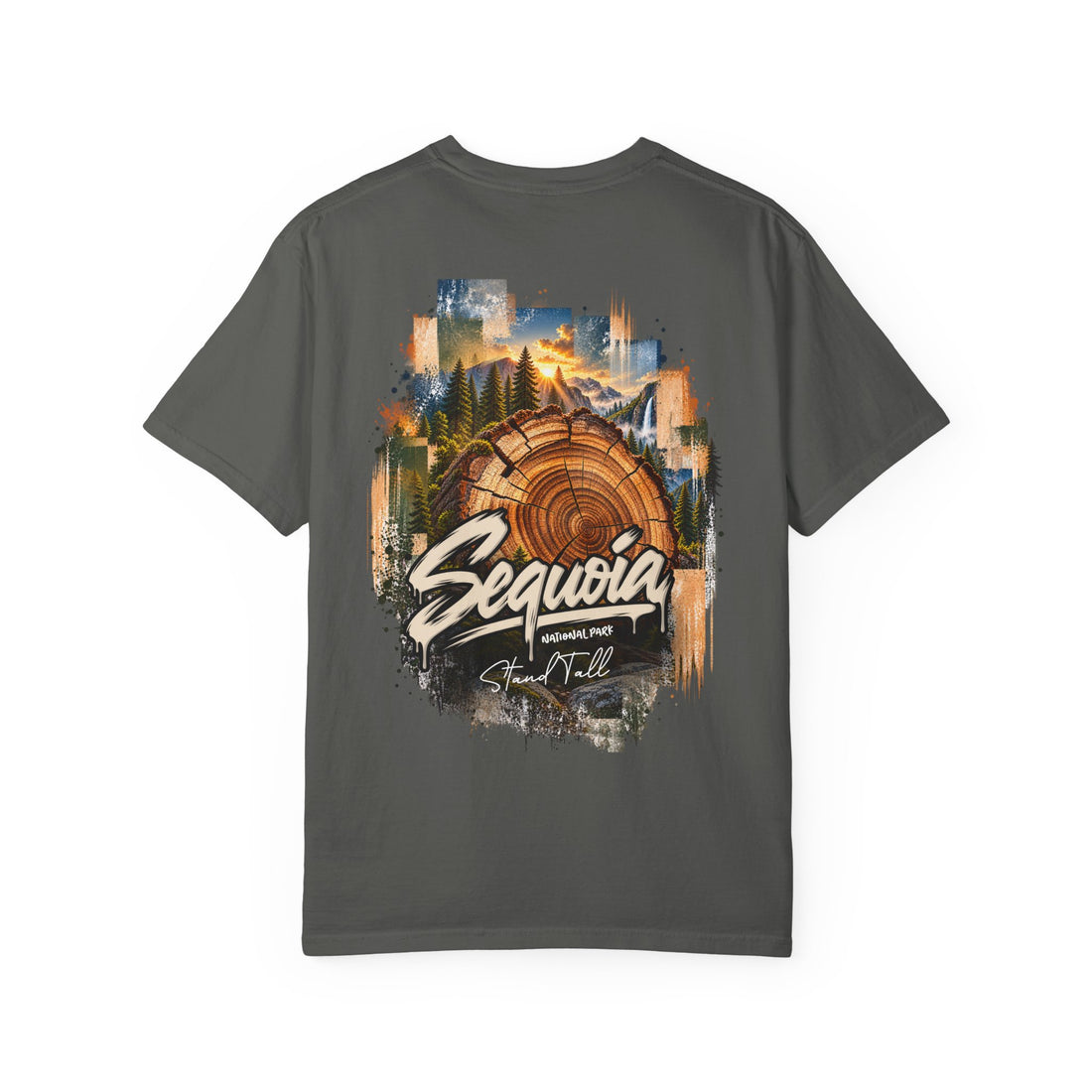 Sequoia National Park – Tree Rings Stand Tall Graphic T-Shirt