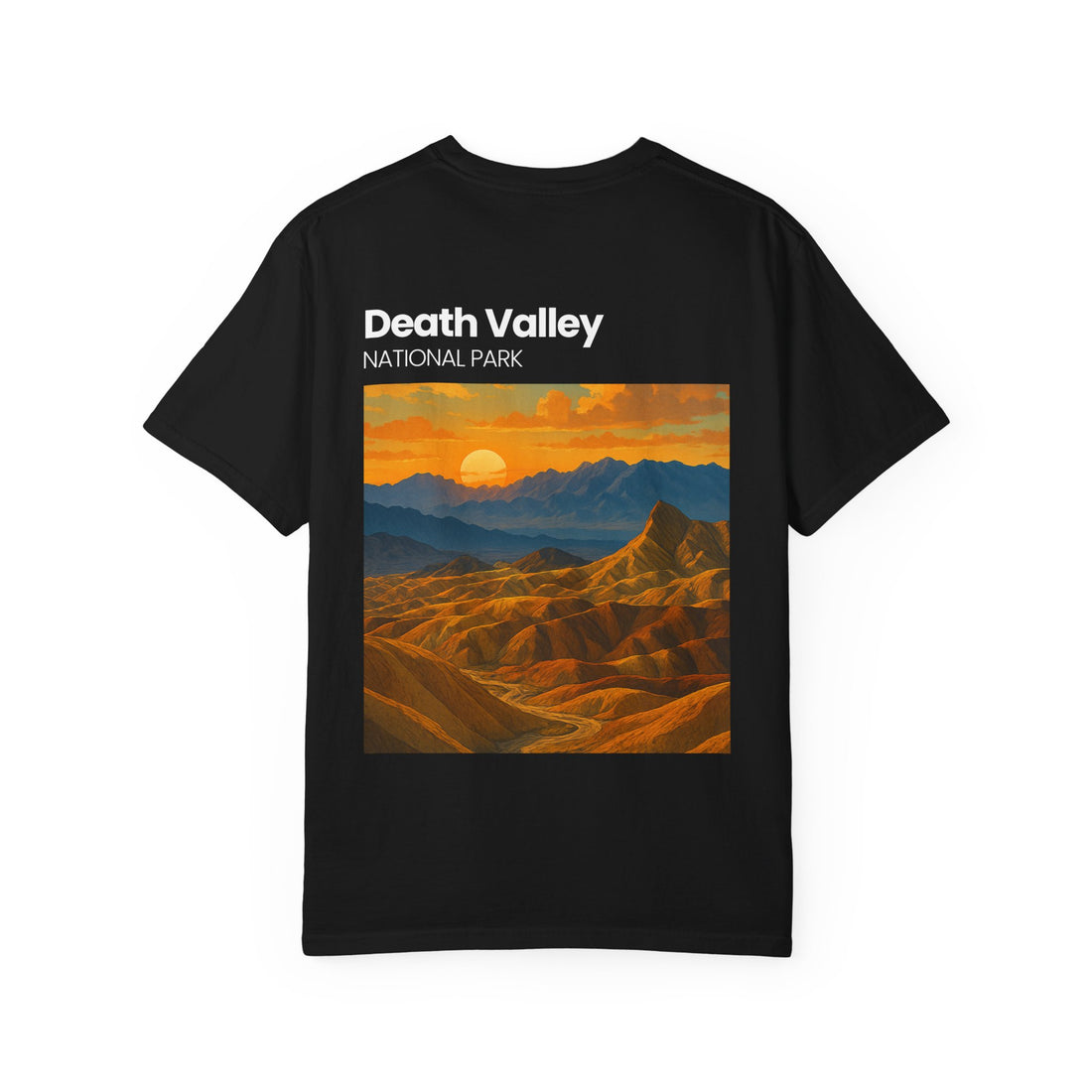 Death Valley National Park landscape T-Shirt | sunset desert scene