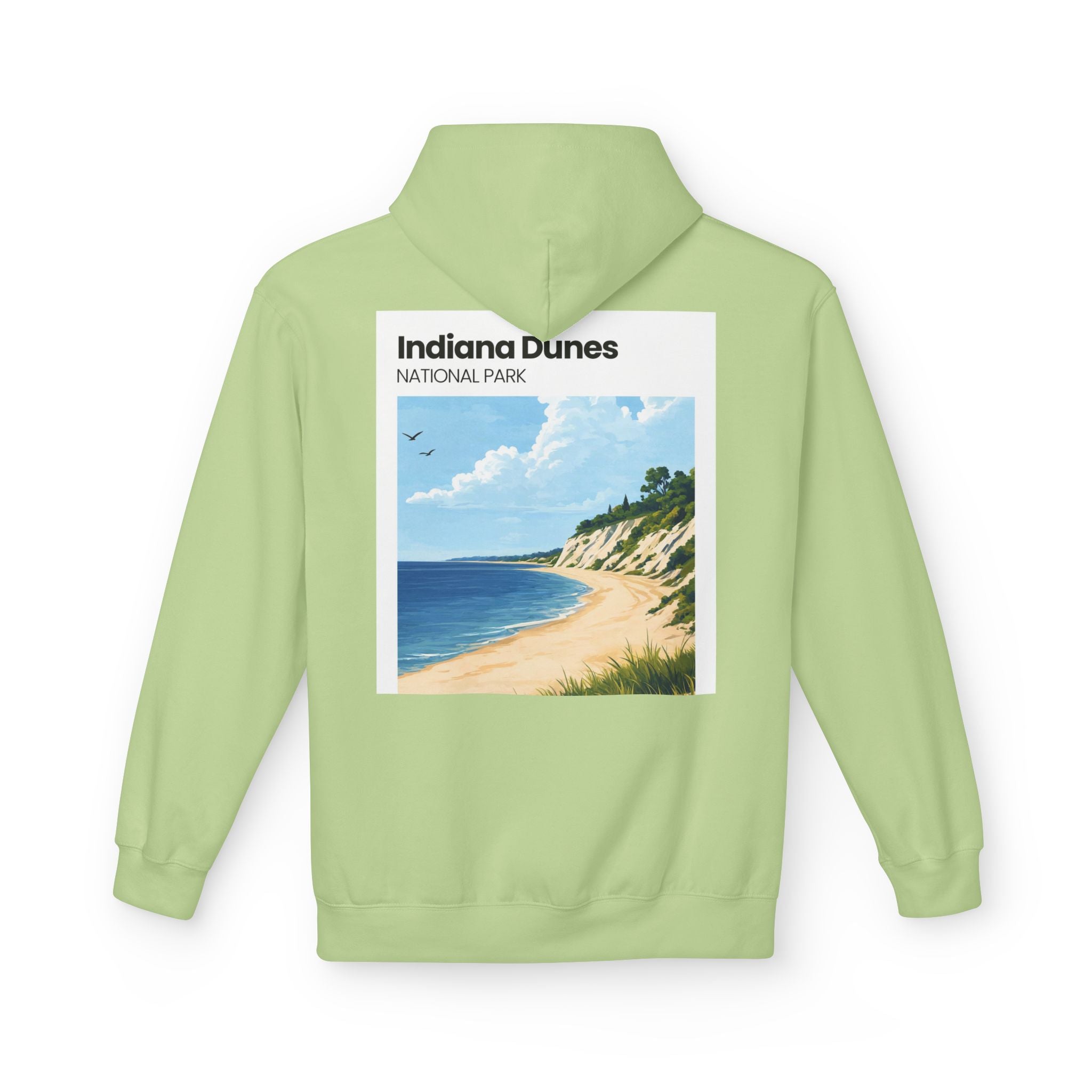 Indiana Dunes National Park Beach Hoodie | Vintage Travel Scenic Sweatshirt
