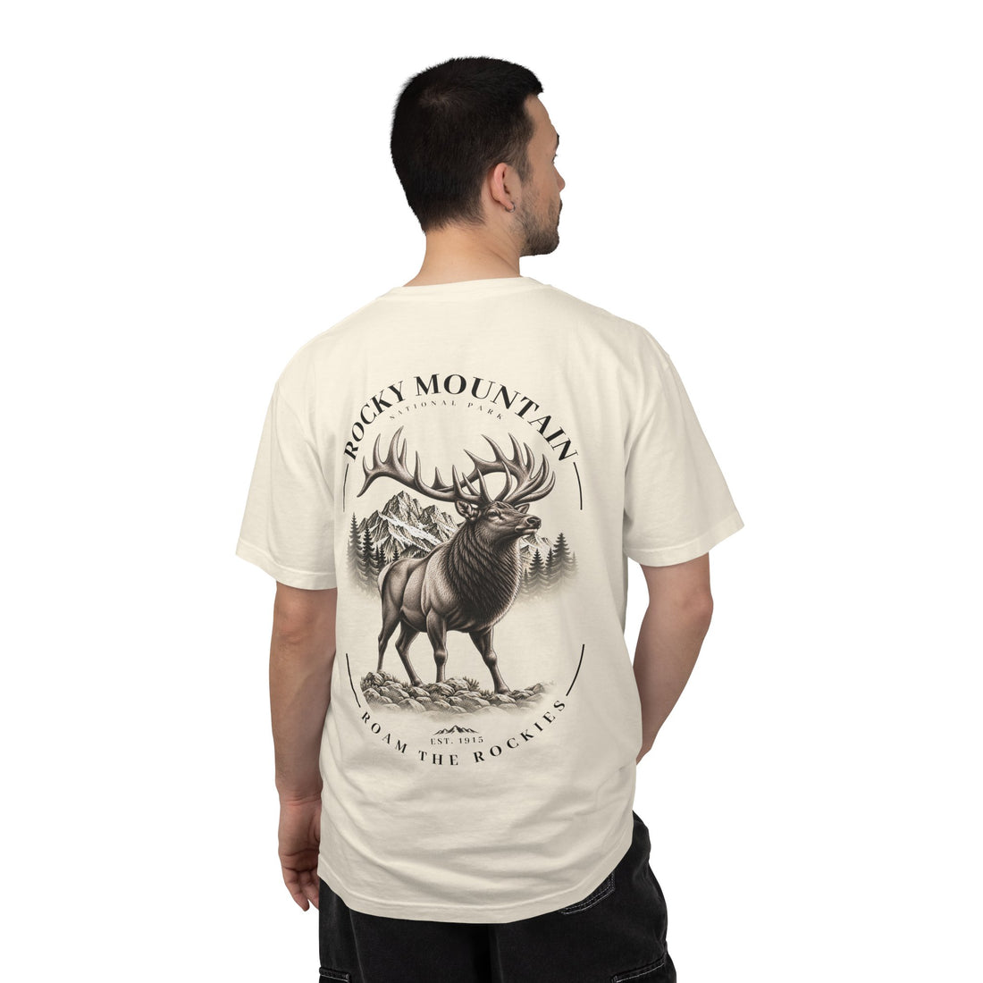 Rocky Mountain National Park Elk Graphic T-Shirt