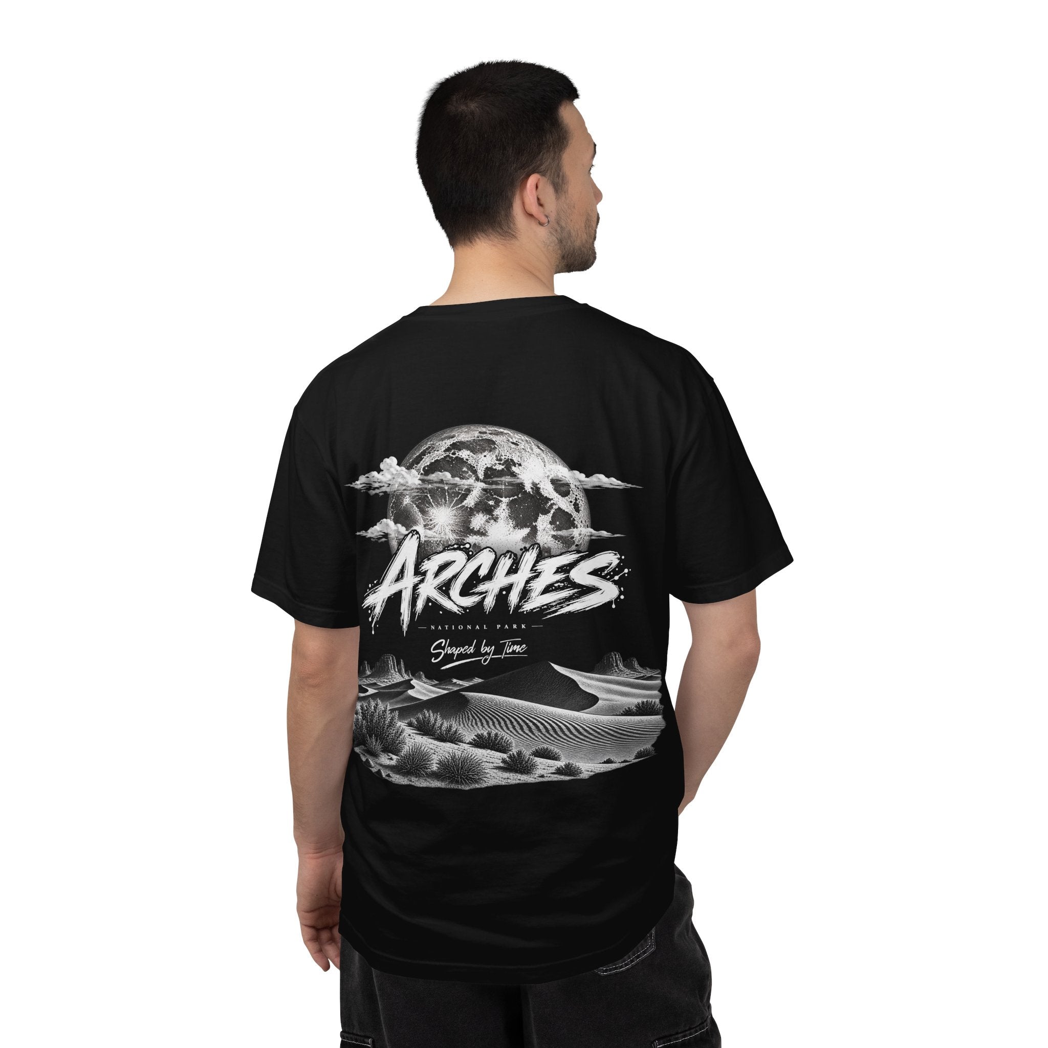 Arches National Park Desert Moon Graphic T-Shirt