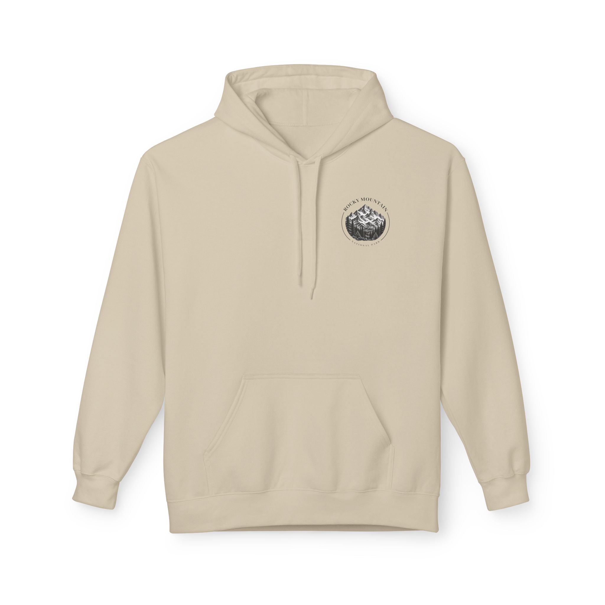 Rocky Mountain National Park Mountain Range Graphic Hoodie