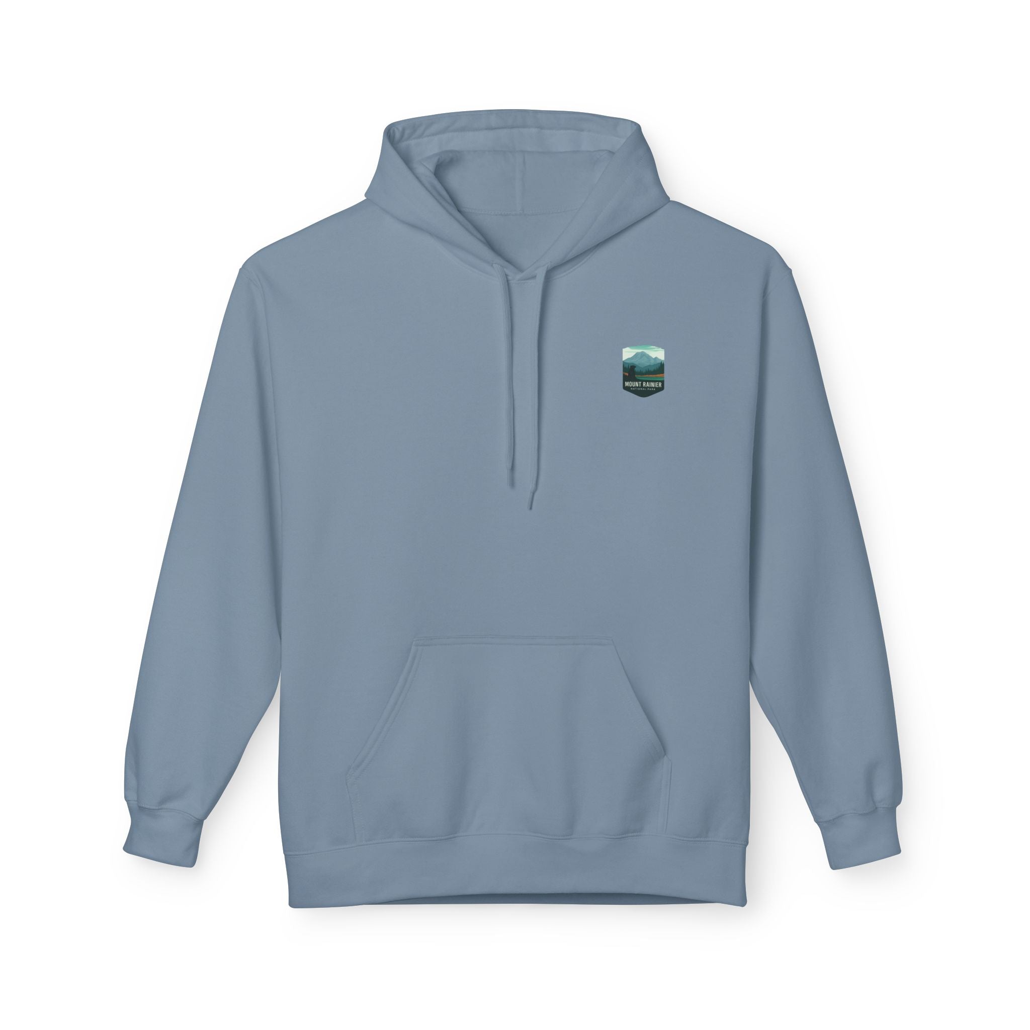 Mount Rainier National Park Hoodie | Vintage Landscape Mountain Design