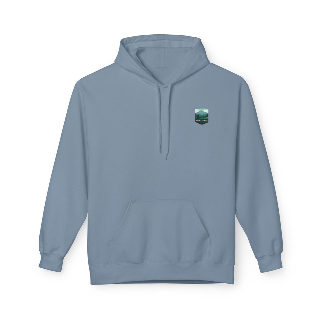 Mount Rainier National Park Hoodie | Vintage Landscape Mountain Design