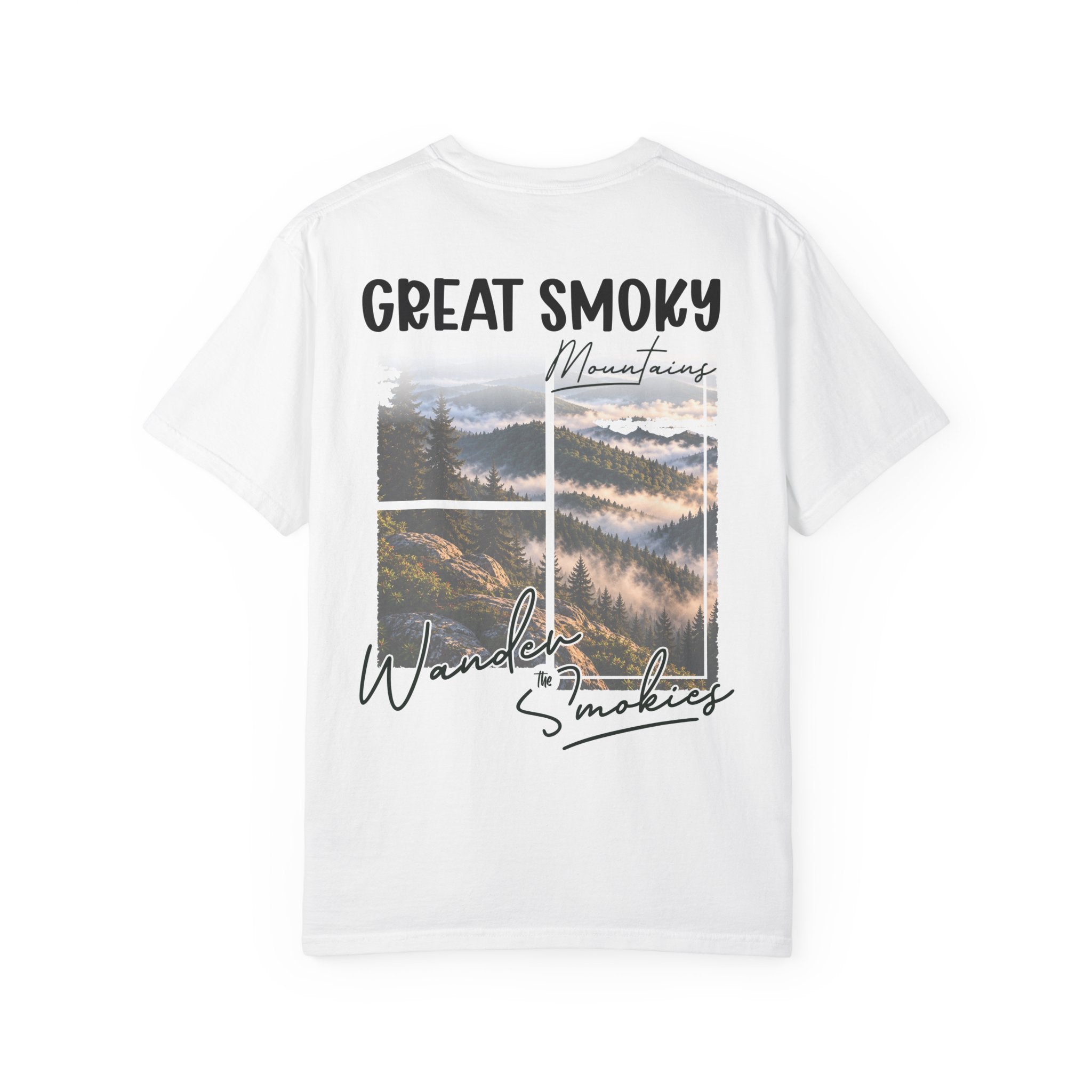 Great Smoky Mountains Misty Ridges Graphic T-Shirt