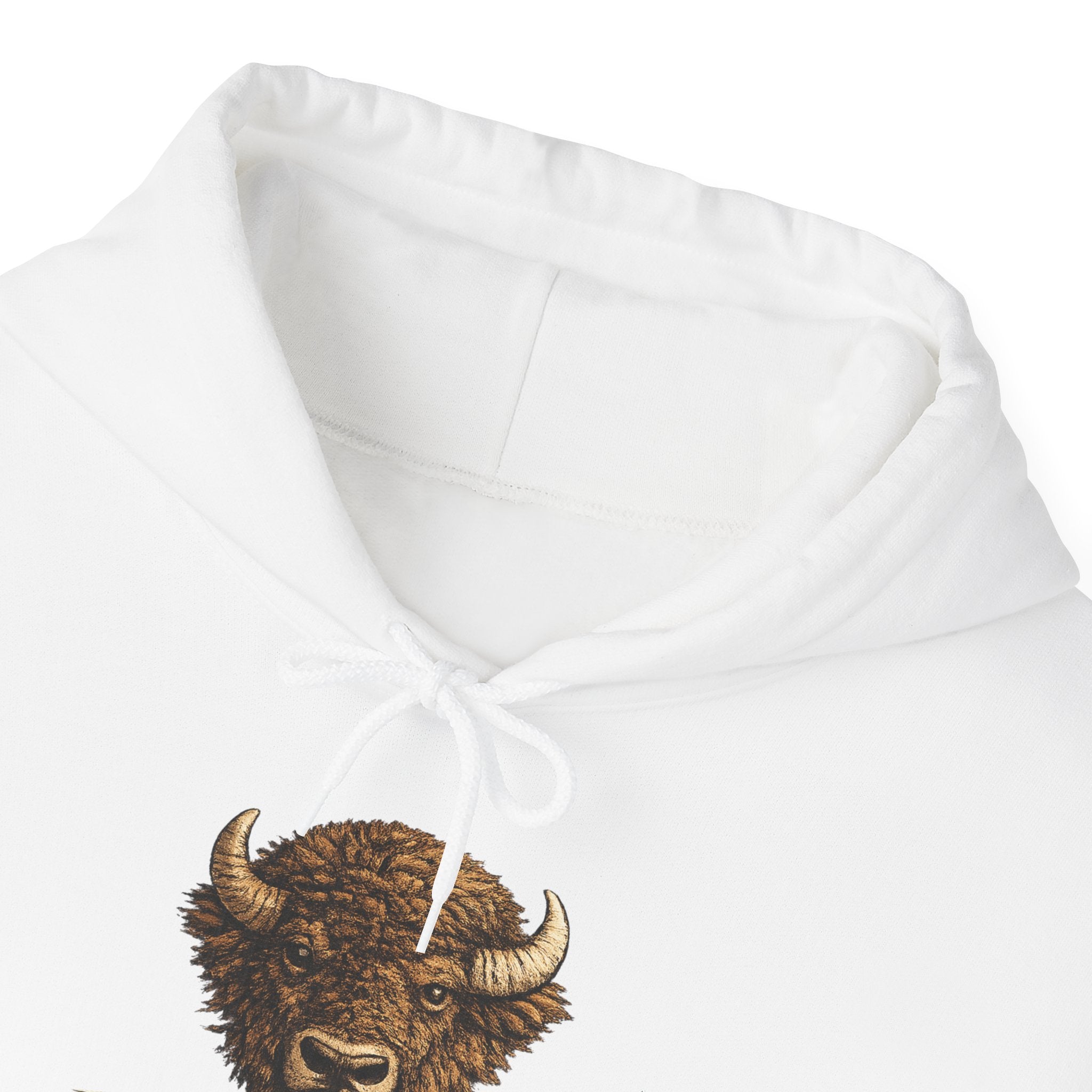Yellowstone Bison Hoodie – Where the Wild Still Roams