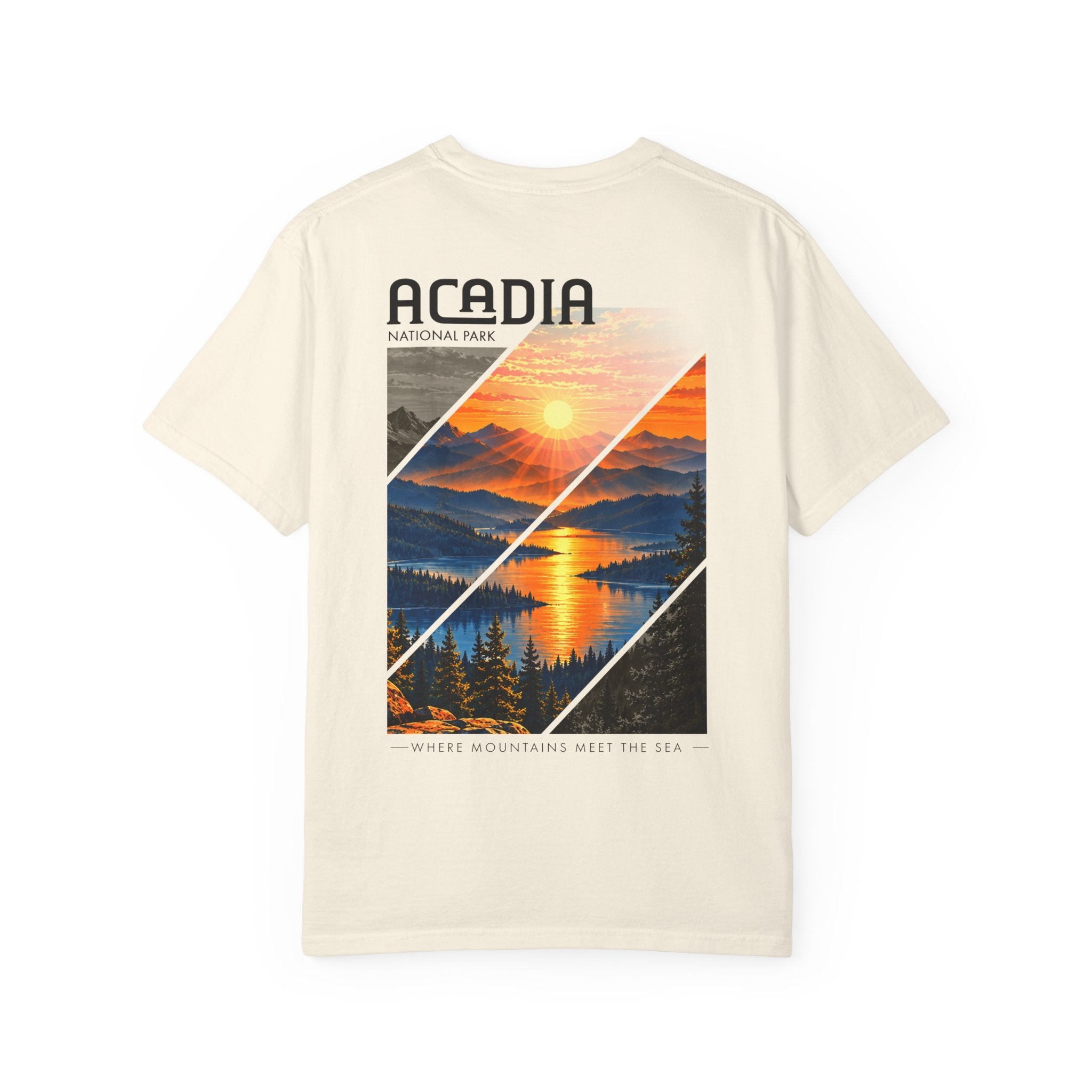 Acadia National Park Sunrise Graphic T-Shirt