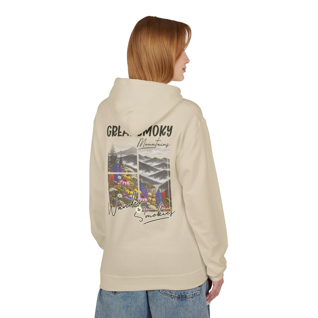 Great Smoky Mountains Wildflowers Graphic hoodie