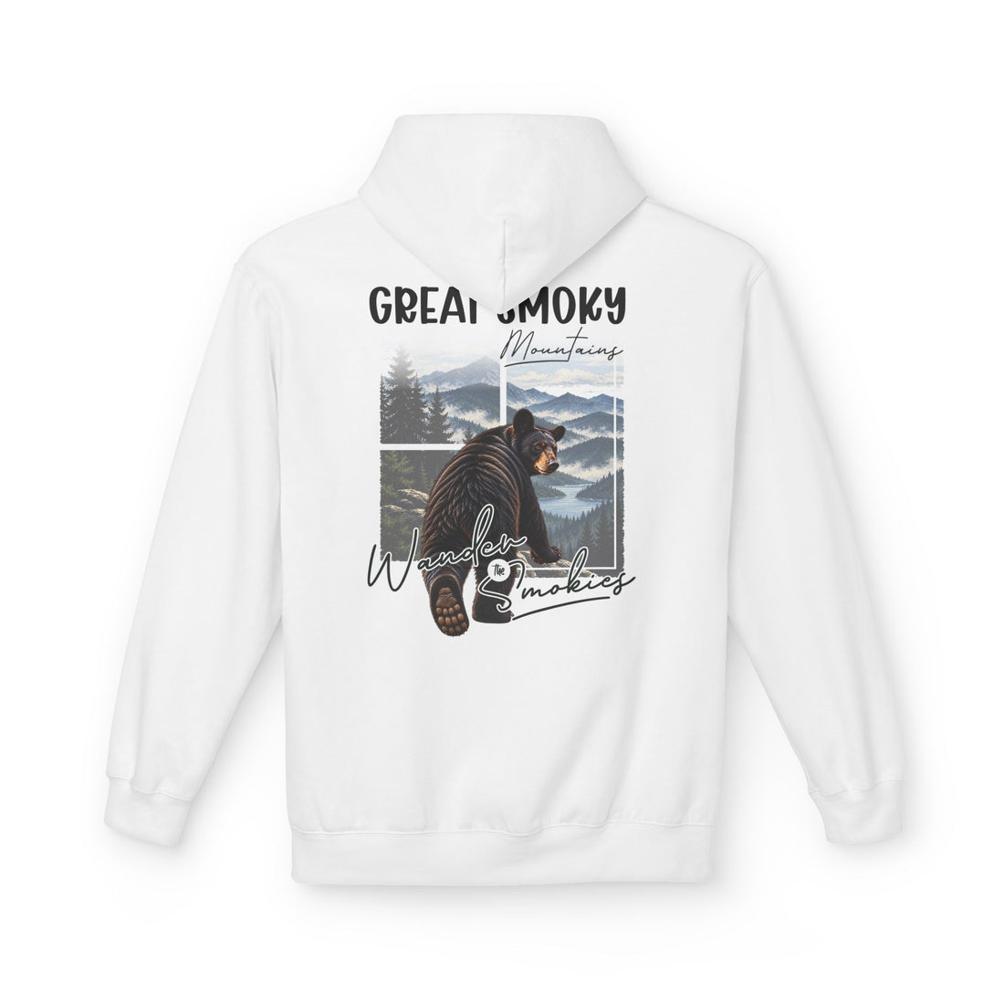 Great Smoky Mountains Black Bear Graphic  hoodie